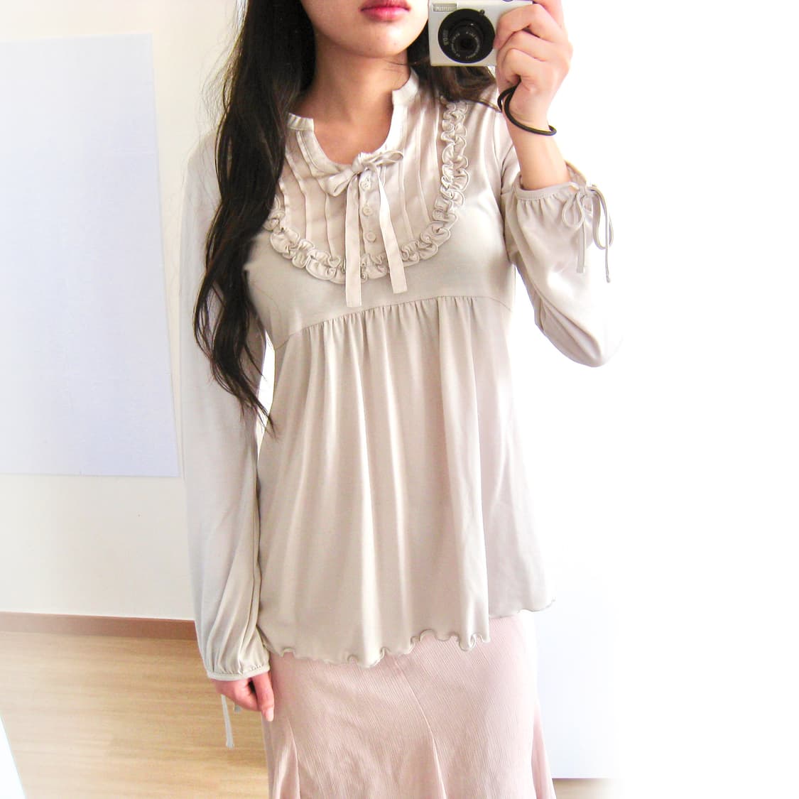 러블리 페일 블라우스 🐰 상품이미지2