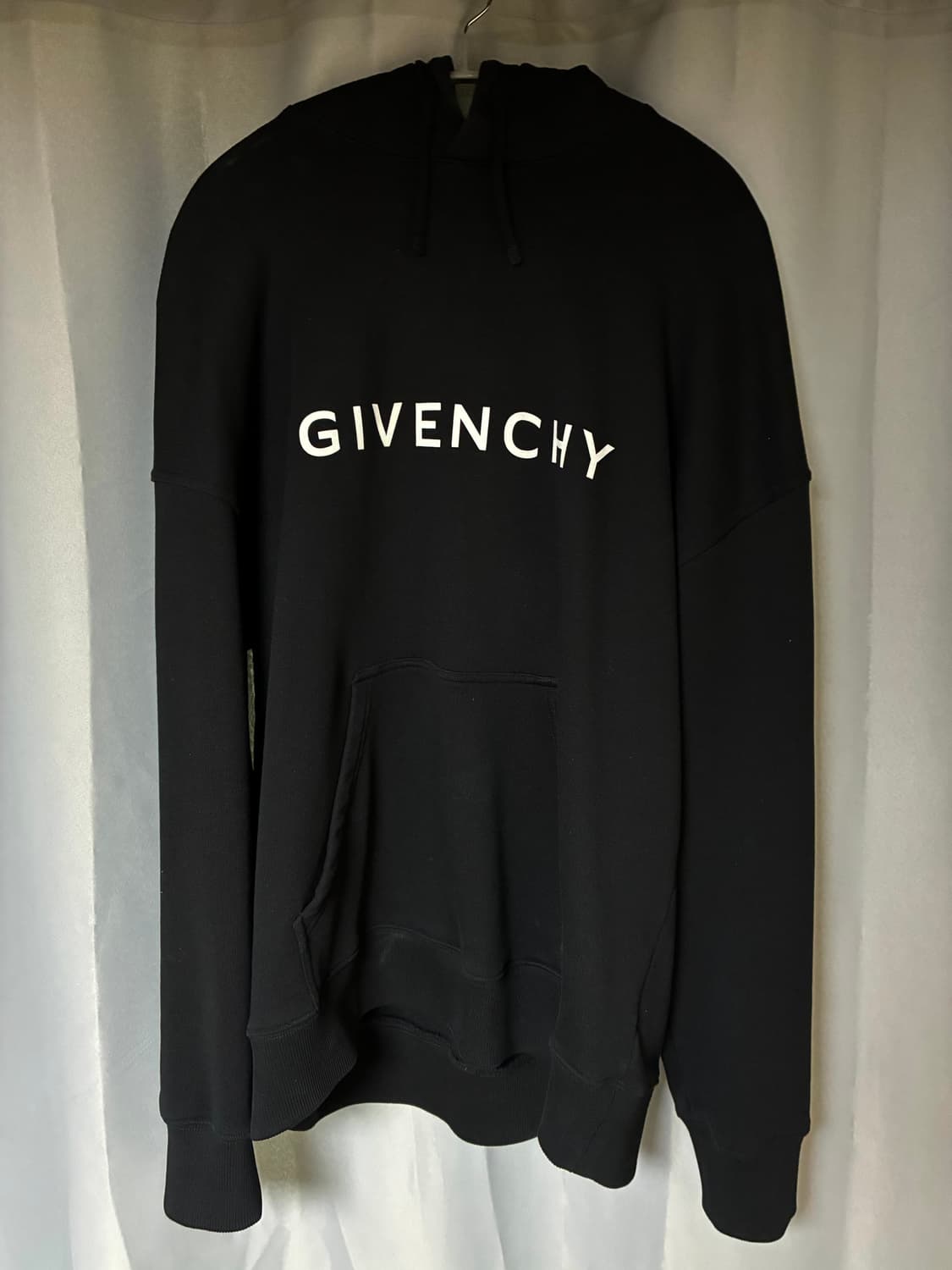 [XL] GIVENCHY 지방시 아키타입 멜턴 슬림핏 후드 상품이미지4