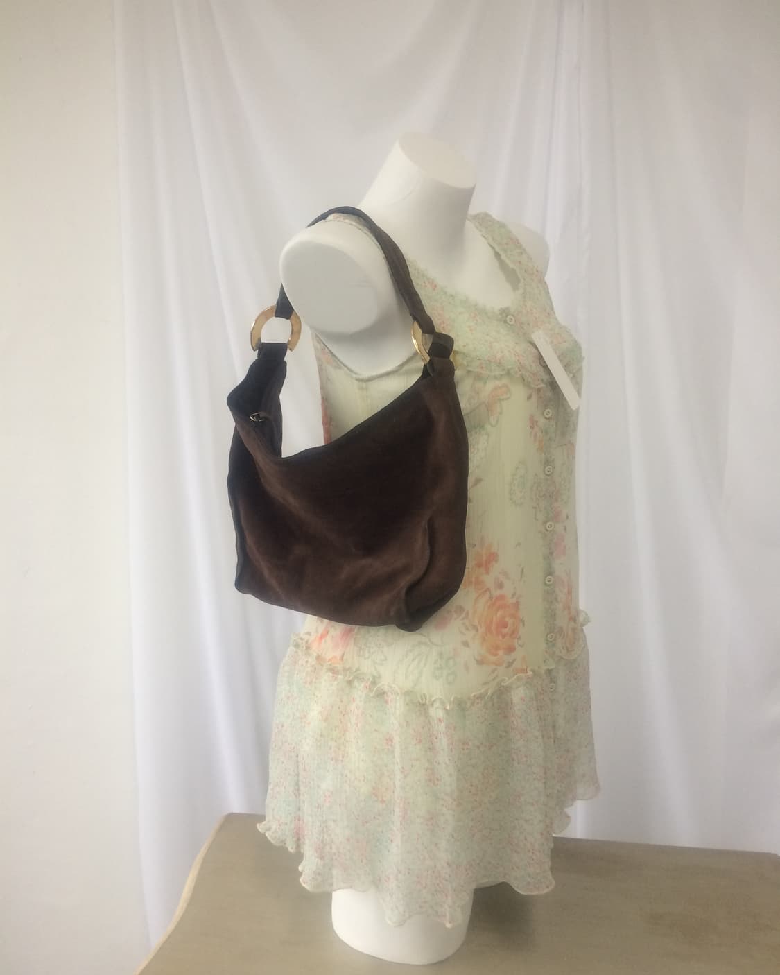 suede hand bag 상품이미지1