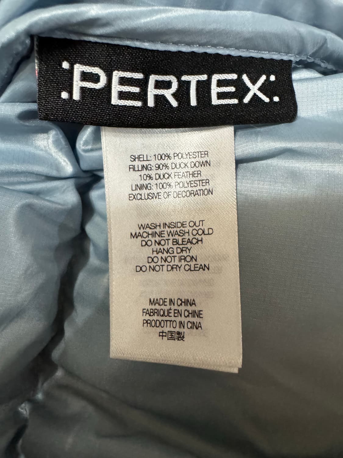 슈프림 700-필 다운 라이트웨이트 패딩 라이트 블루 24FW 상품이미지6