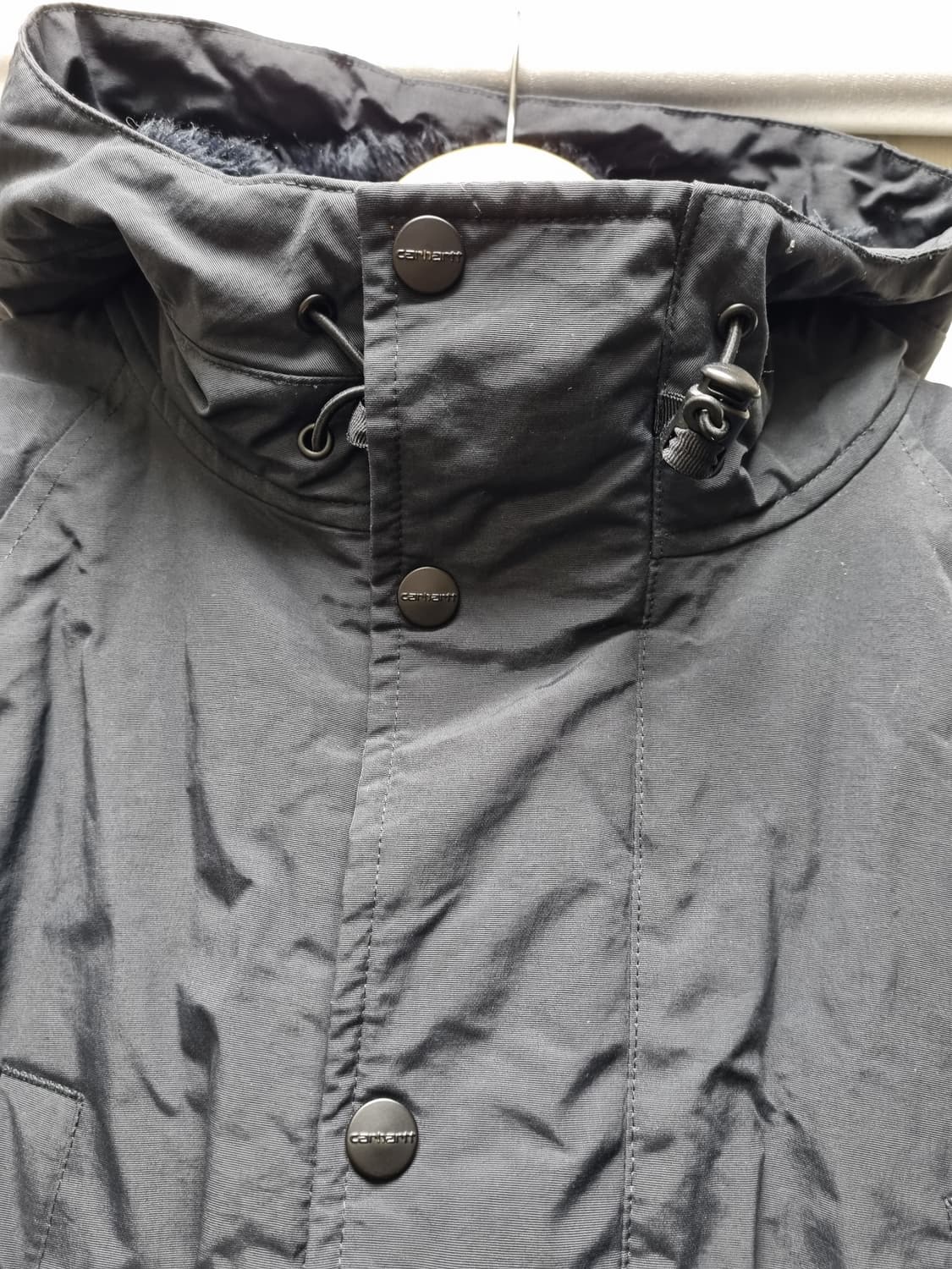 [m/95~100] 칼하트 앵커리지 파카 블랙 상품이미지4