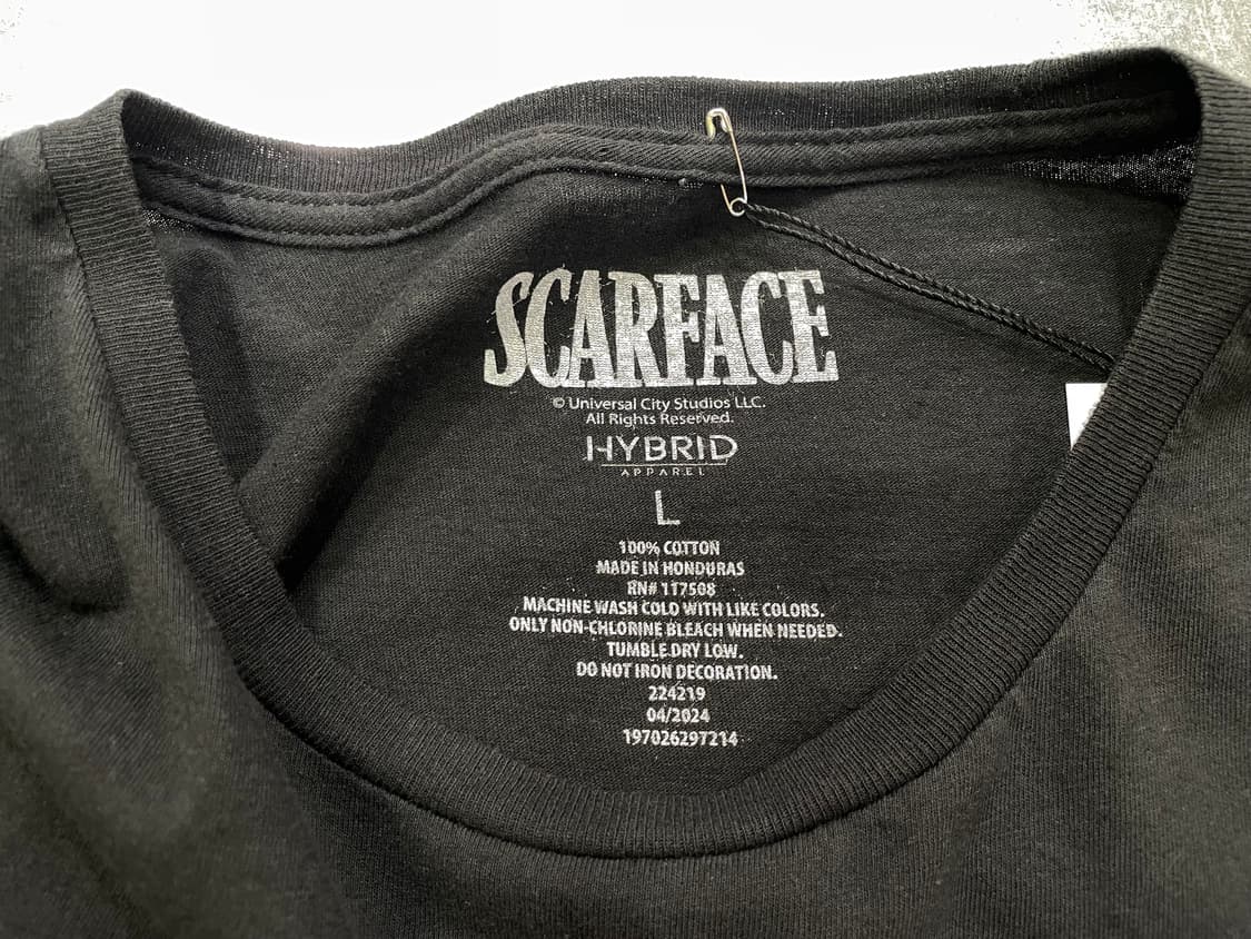 (L) Scarface 스카페이스 토니 몬타나 프린팅 반팔티 상품이미지9