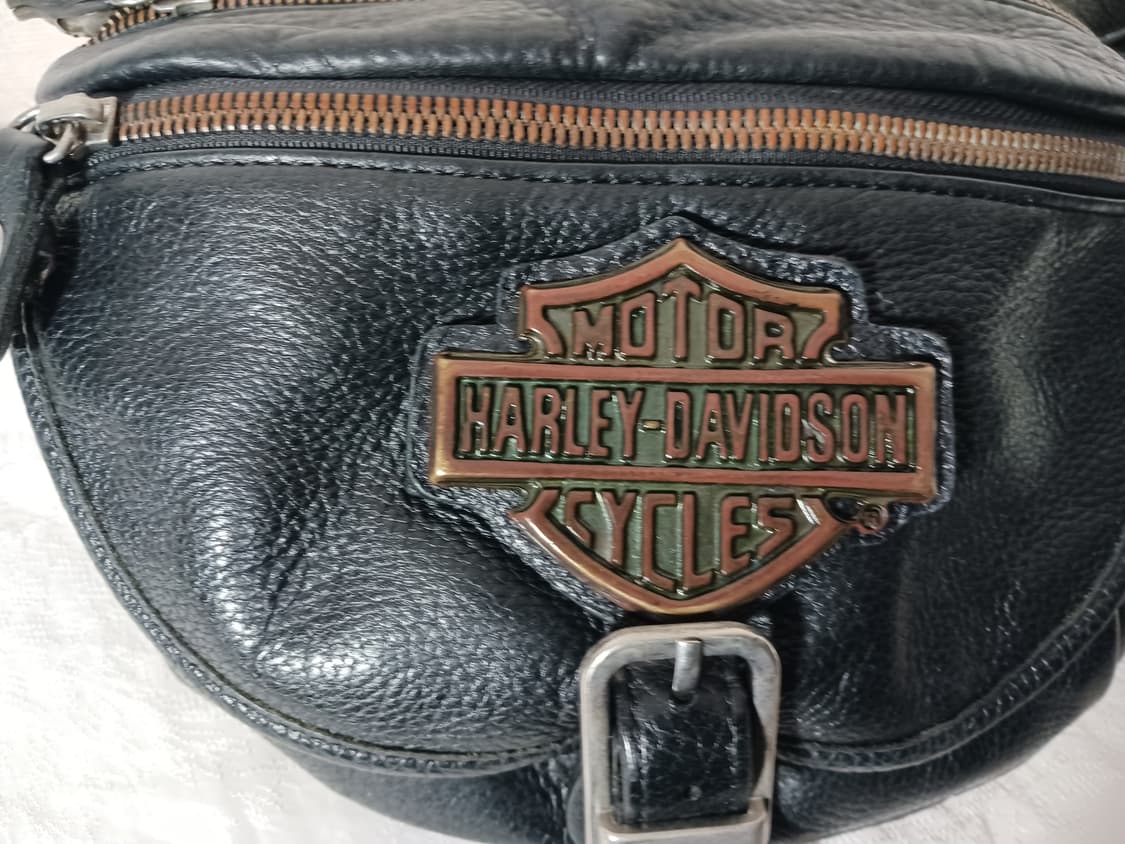 Vintage leather bag 가죽힙색 상품이미지3