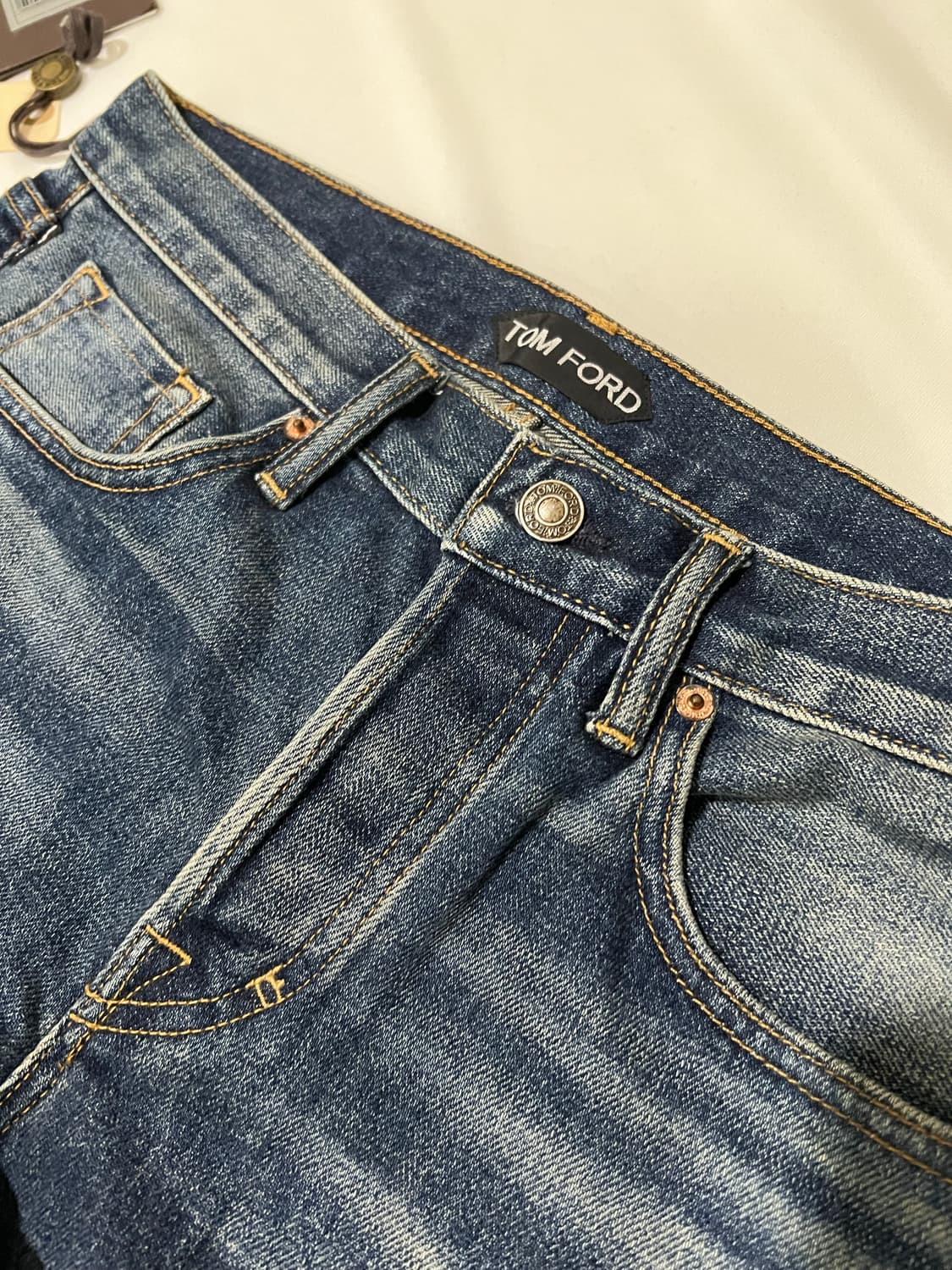 톰포드 워시드 슬림진 31 사이즈 상품이미지4