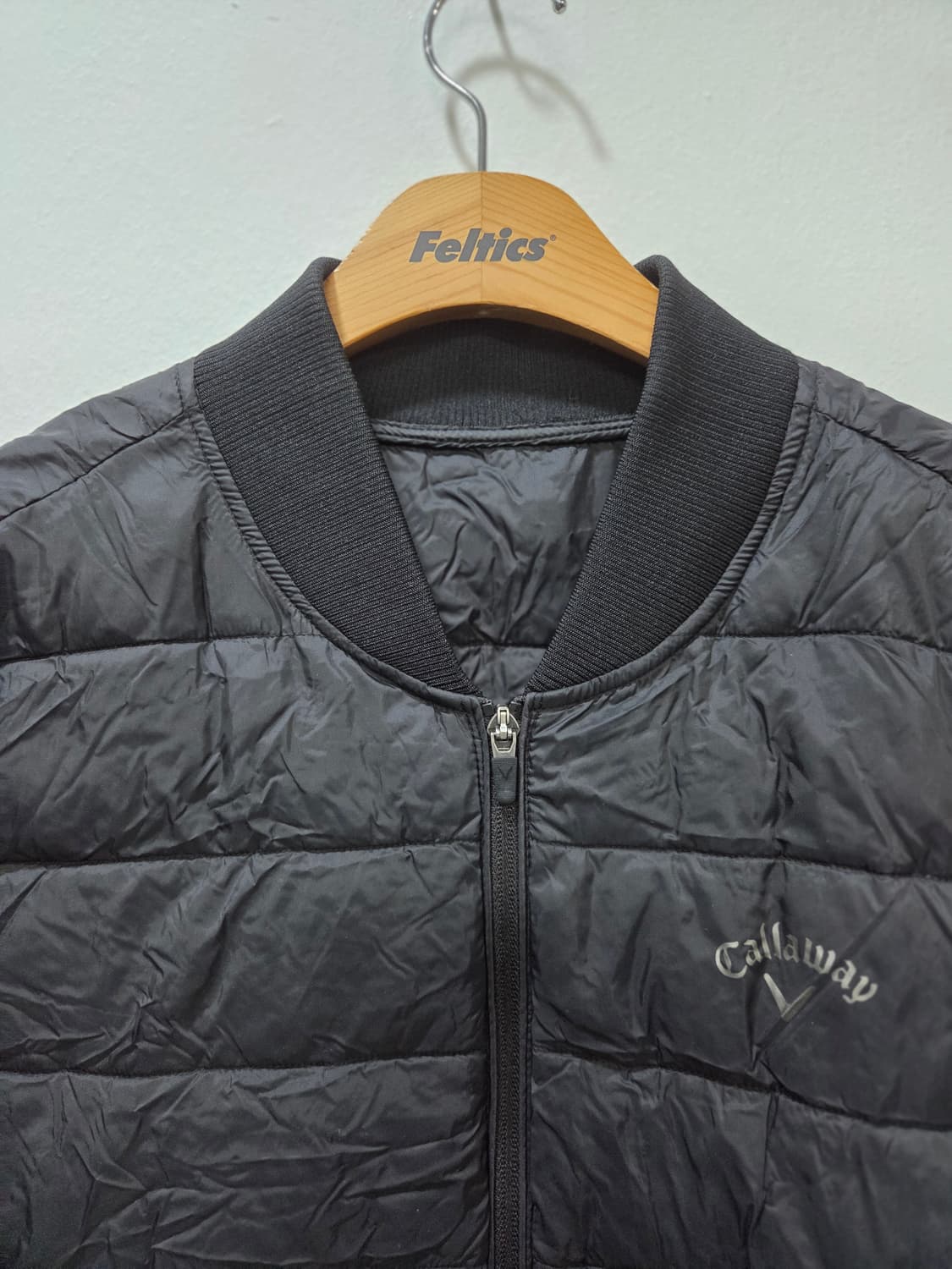 캘러웨이 블랙 경량 폴리패딩 점퍼 105 상품이미지3