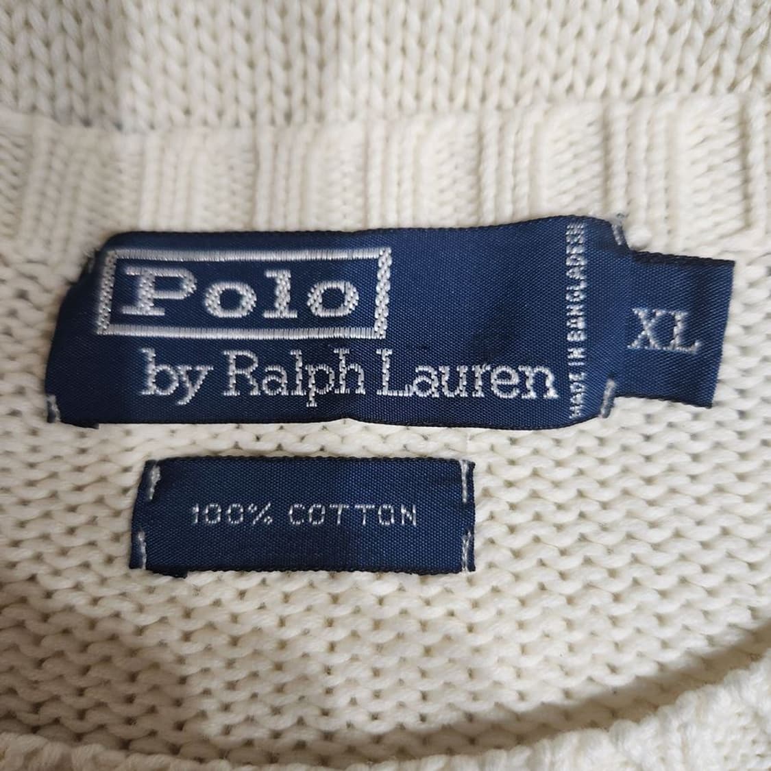 [남XL]폴로랄프로렌 코튼 니트[Y61-151] 상품이미지7