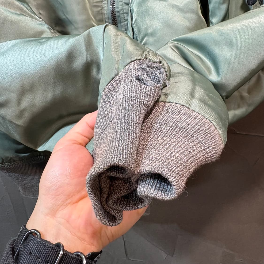 [L] ALPHA INDUSTRIES 알파인더스트리 MA-1 항공 자켓 상품이미지4