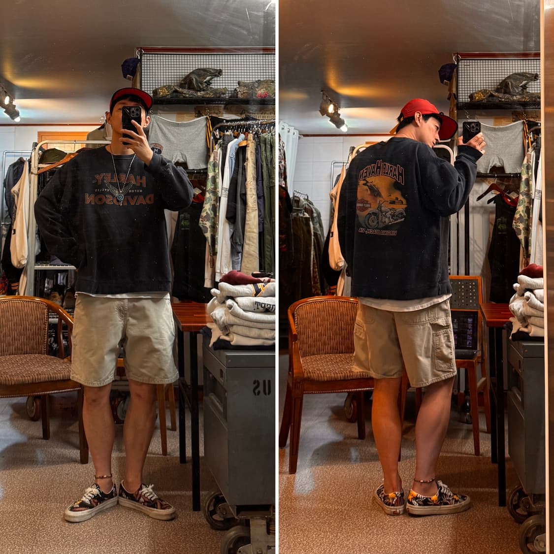 Carhartt Canvas Carpenter Shorts 상품이미지2