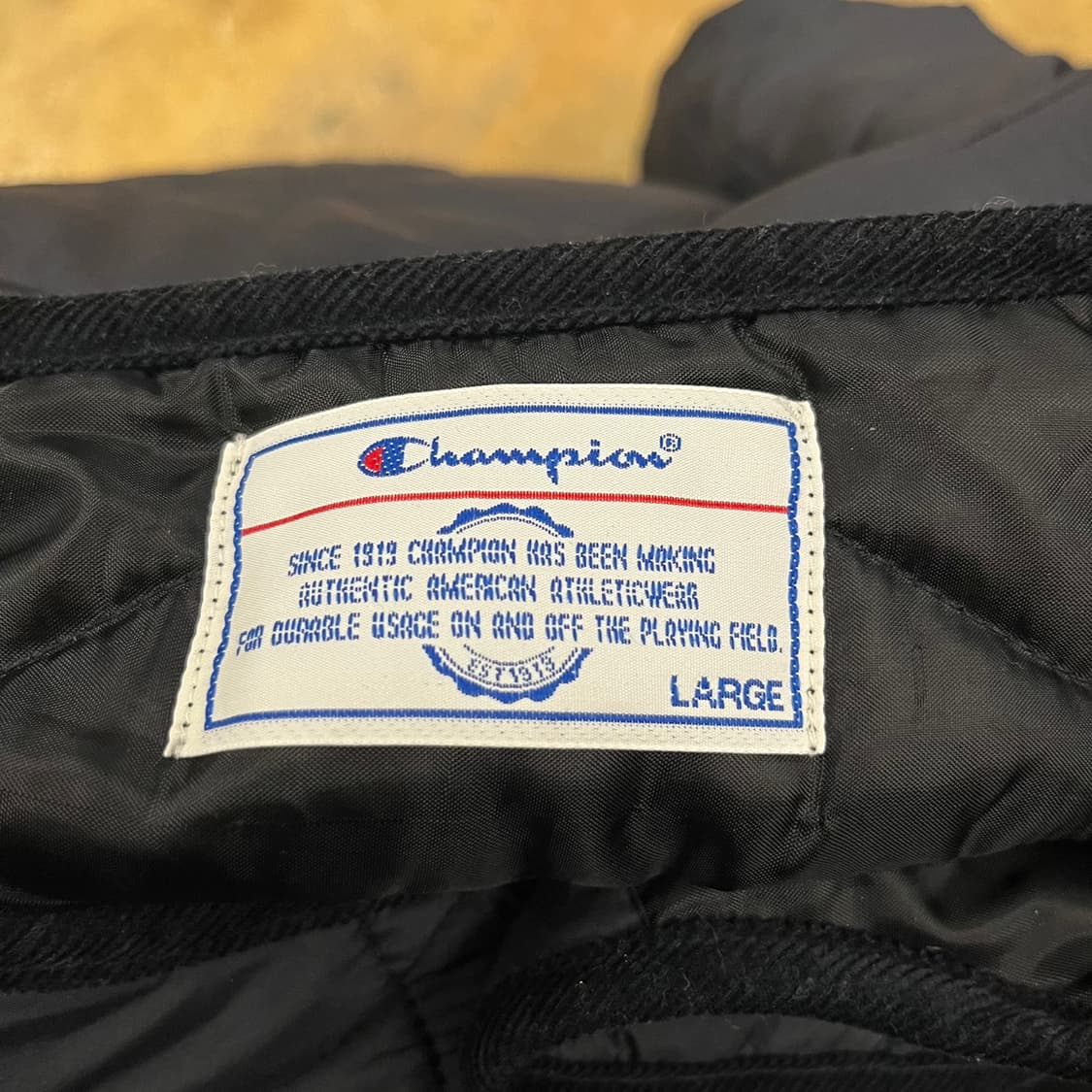 [정품/L] 챔피온 퀼팅 자켓 경량 패딩 b15 상품이미지5