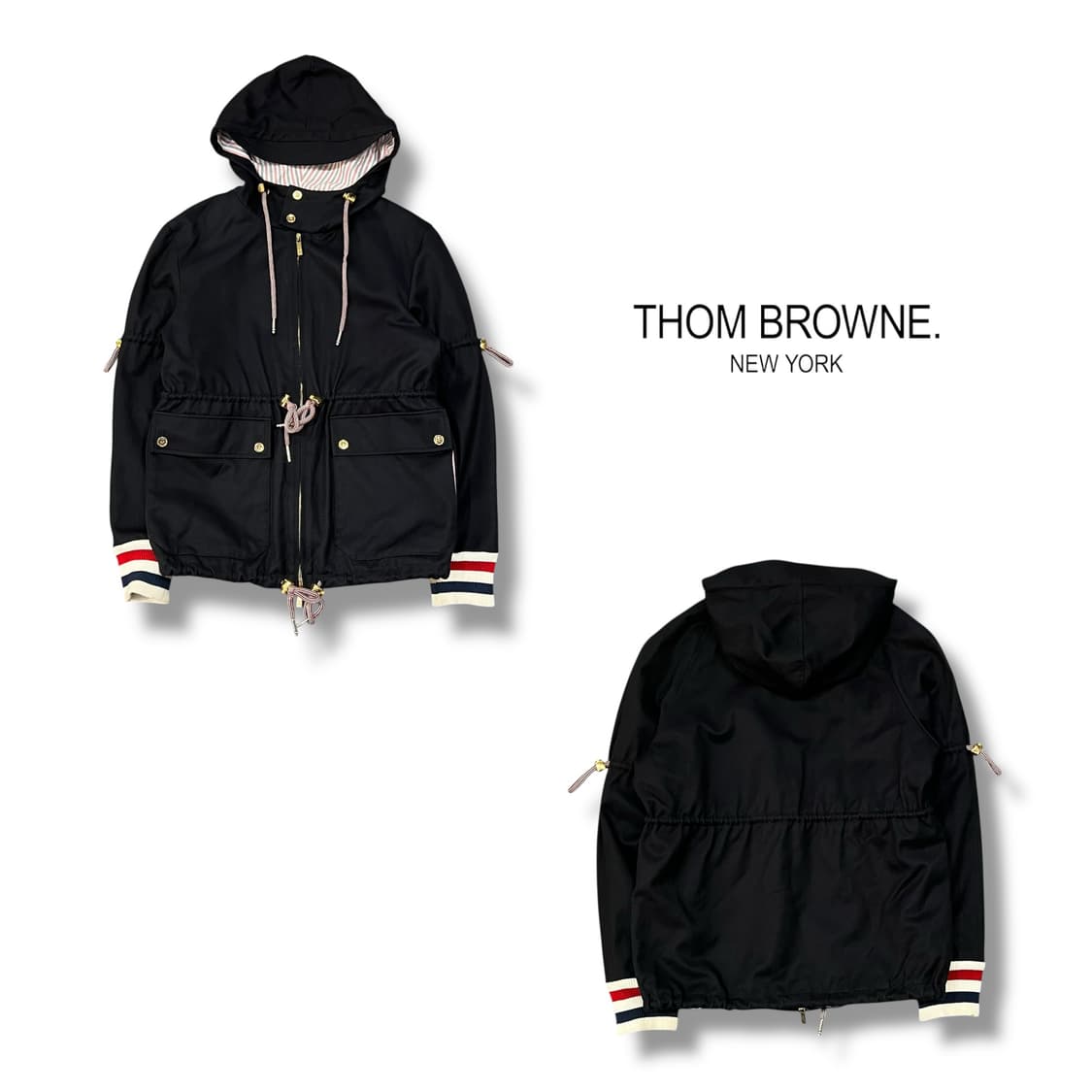  톰브라운 시그니처 후드 자켓 y14394 상품이미지1