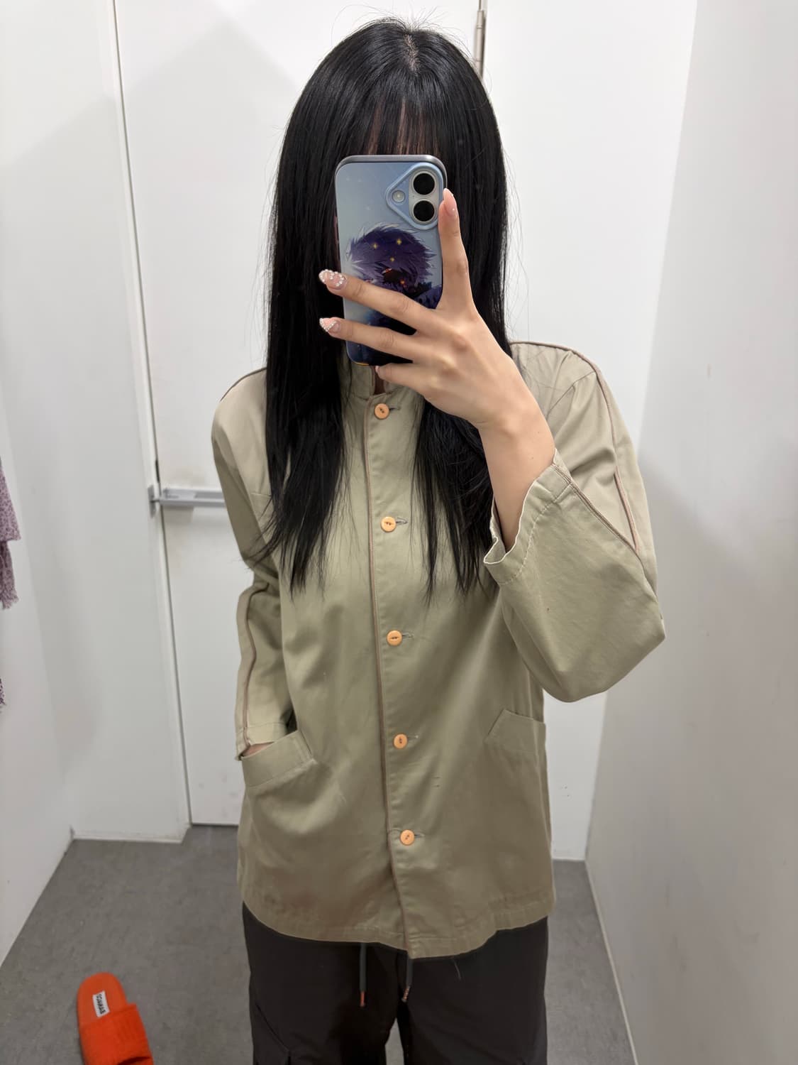 이세이 미야케 차이나넥 버튼 자켓 상품이미지5