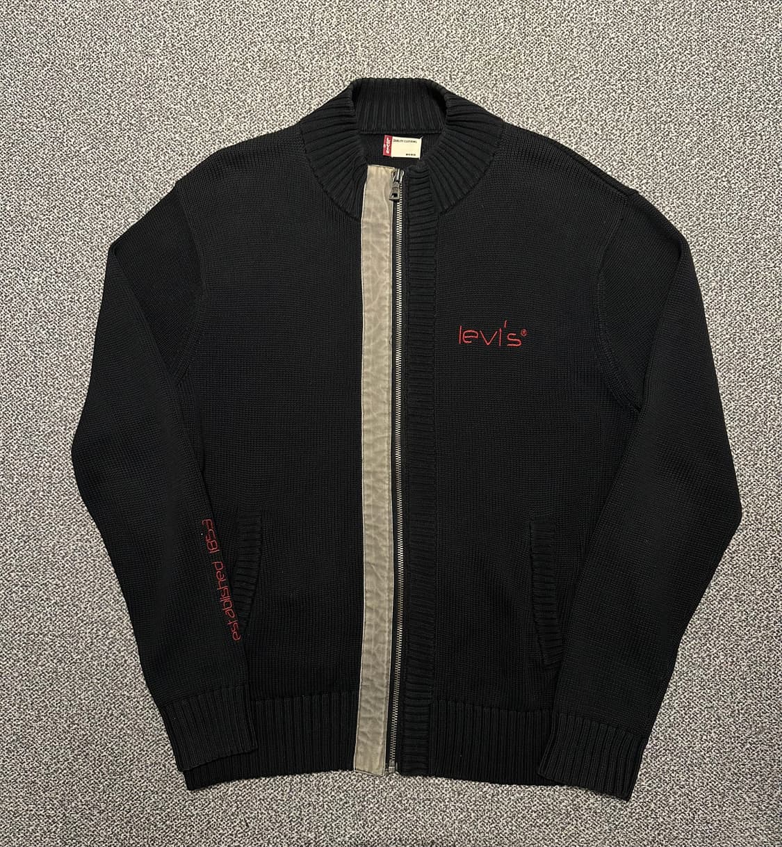 리바이스 니트집업 m 상품이미지1