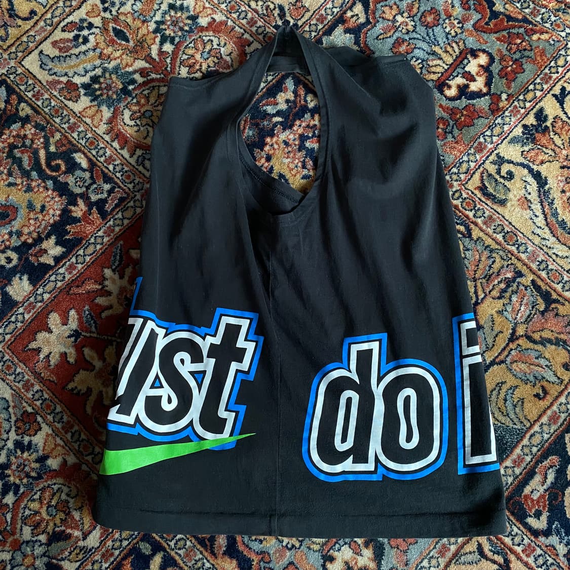 🌊90s NIKE Just do it sleeve-less(싱글스티치) 상품이미지4