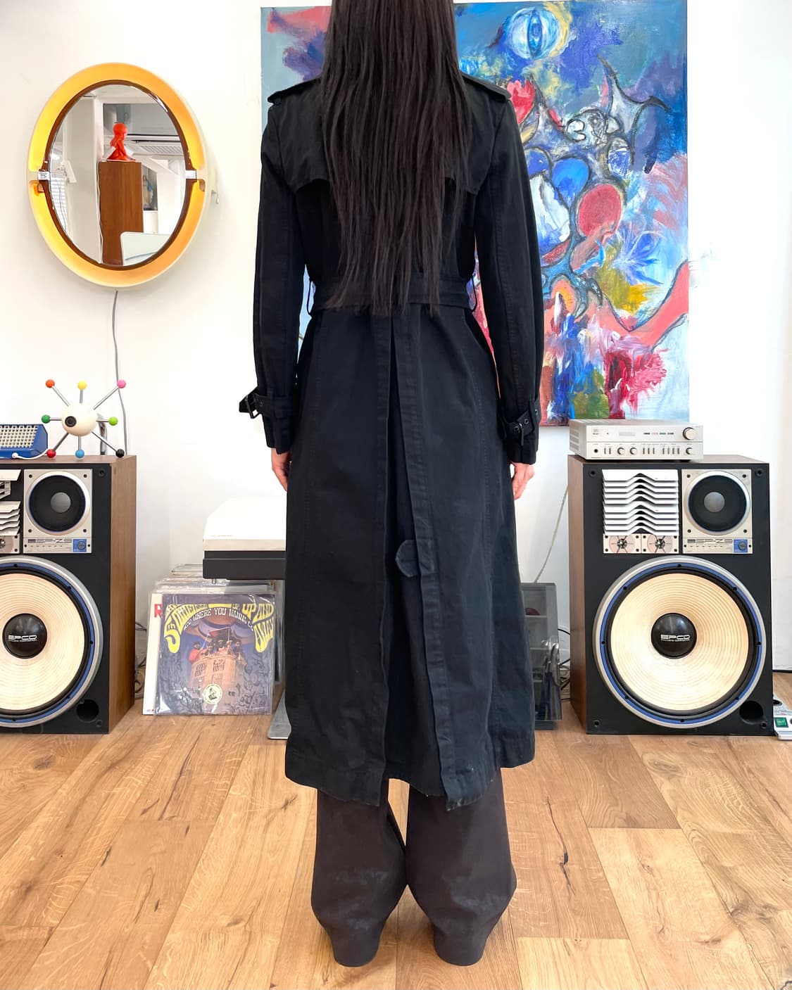 [36] 이자벨마랑 워시드 코튼 트렌치 코트 상품이미지5