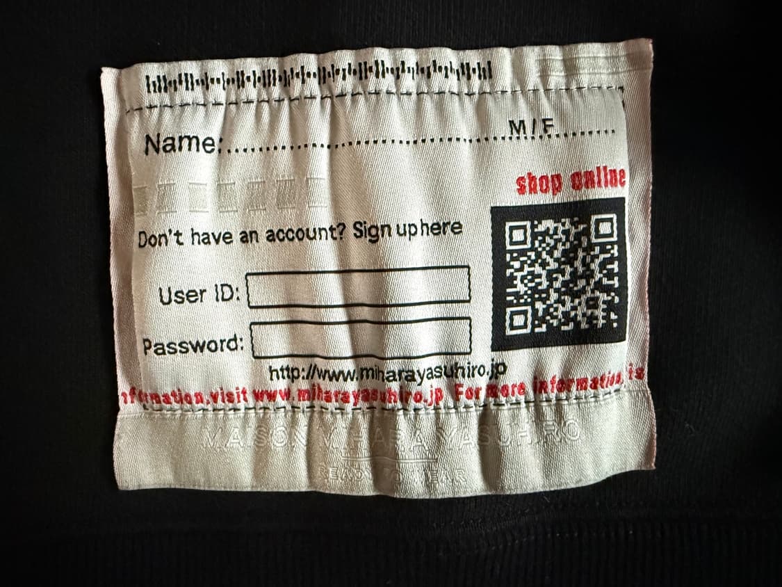 미하라야스히로 덕 엠브로이더리 맨투맨 상품이미지4