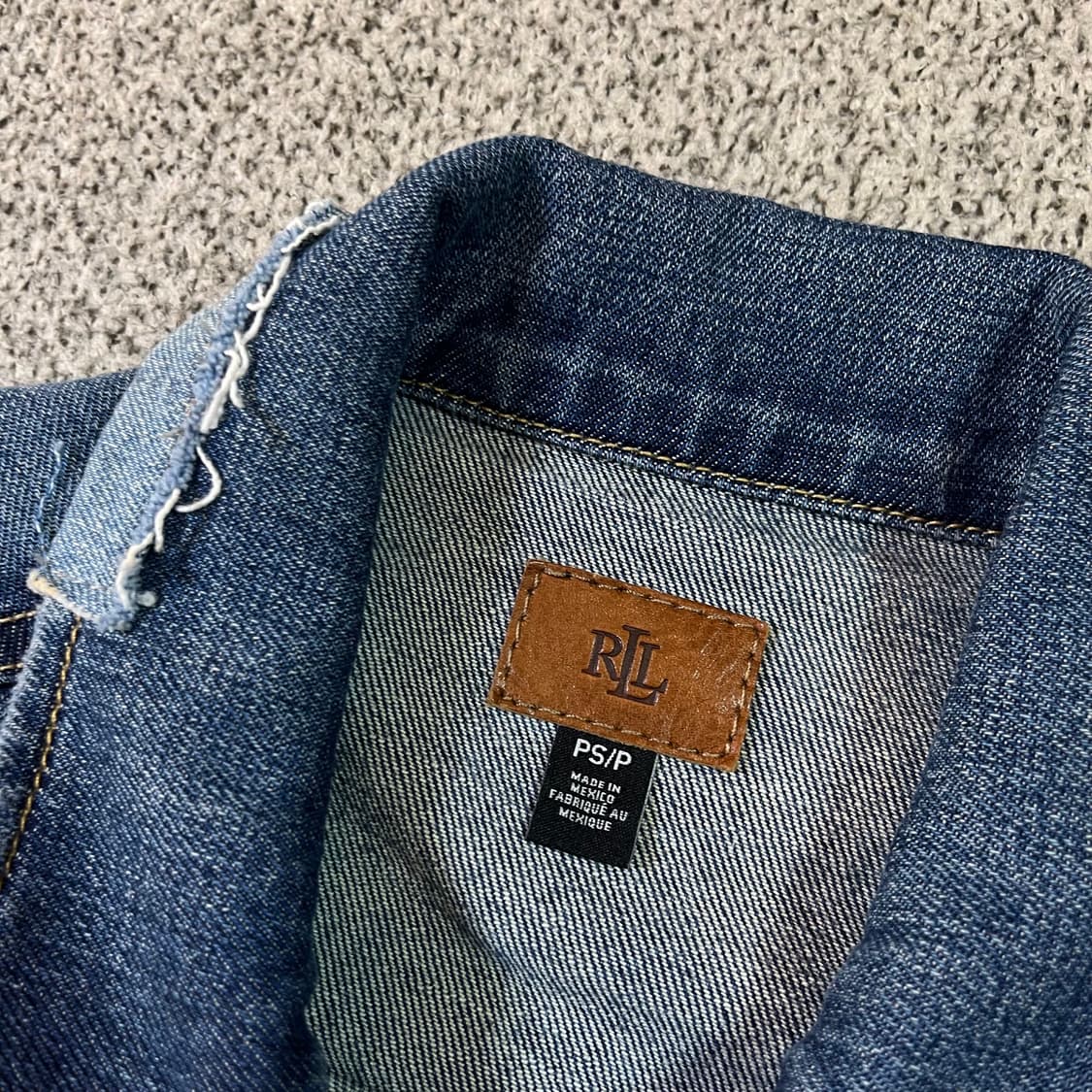 폴로 랄프로렌 우먼 패치 데님 자켓 상품이미지5