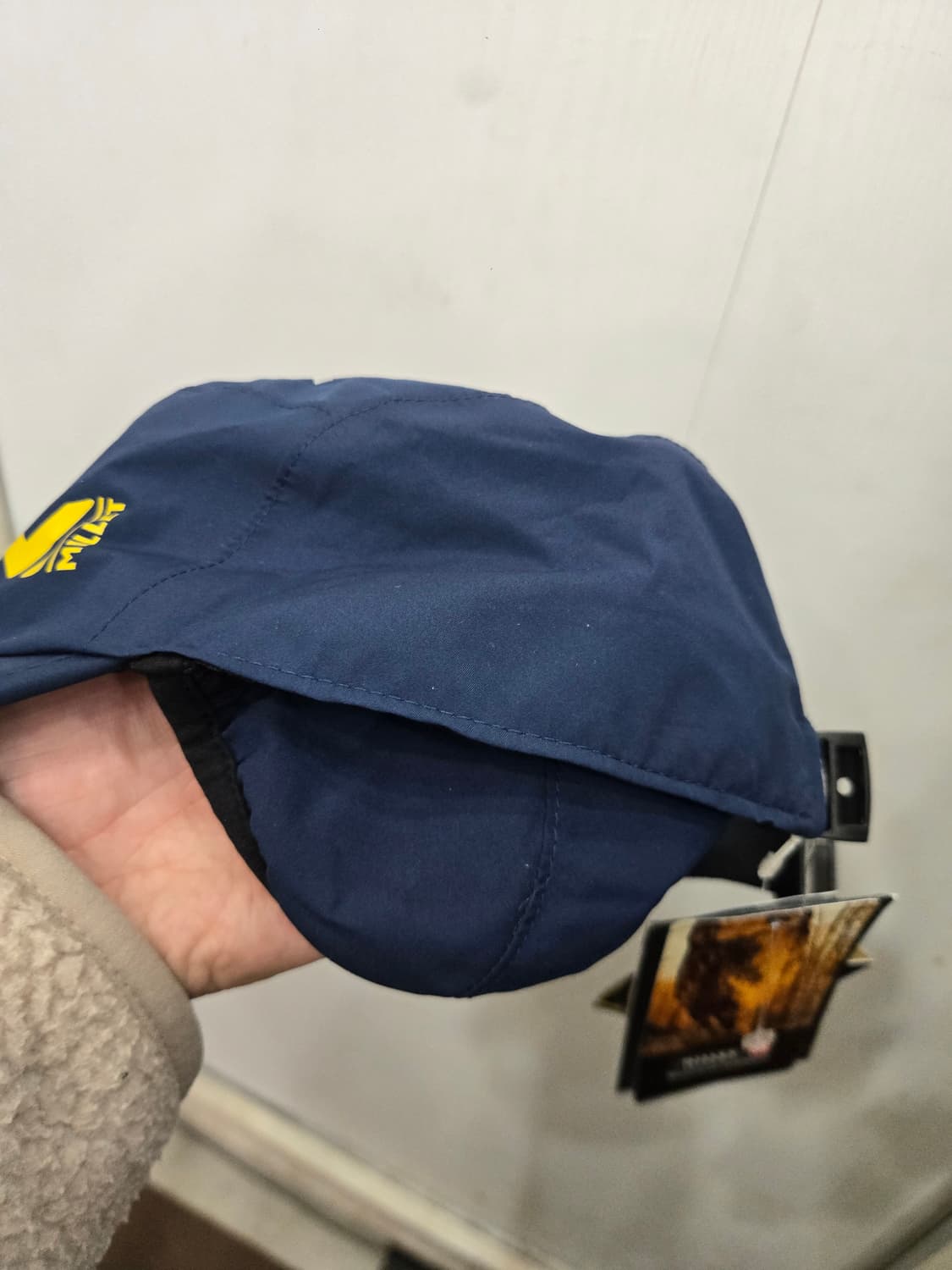 택있는 새상품)) MILLET 밀레 고어텍스 모자! 귀돌이 접이식! 상품이미지4