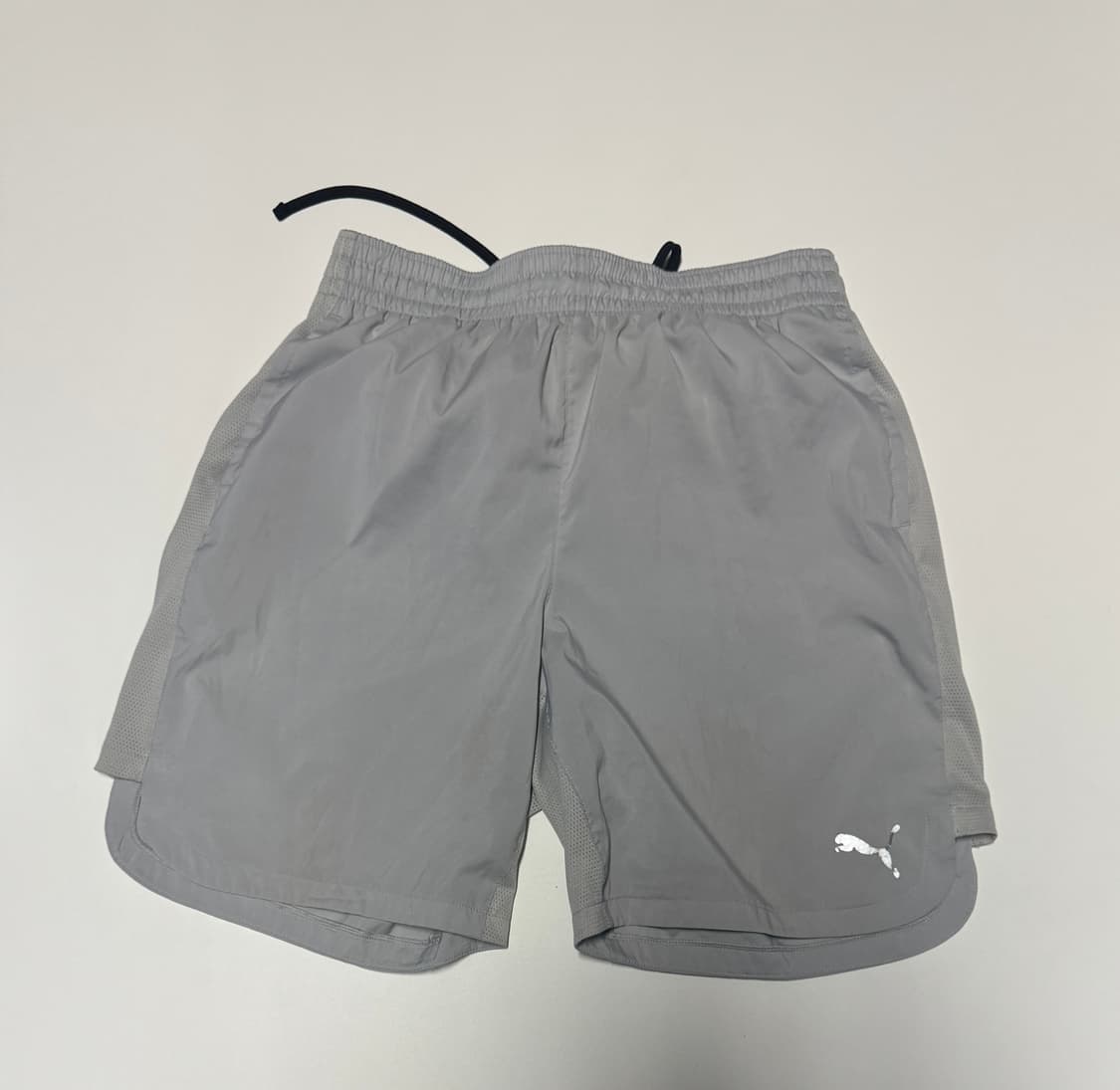 푸마 Puma 우븐 기능성 트레이닝 반바지 L 그레이 상품이미지1