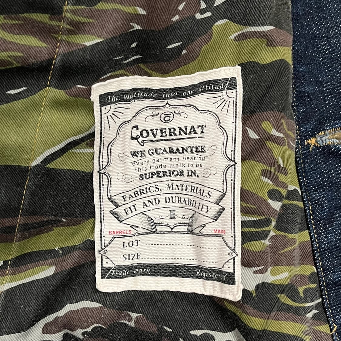 [정품/L] 커버낫 데님 청자켓 b17 상품이미지6