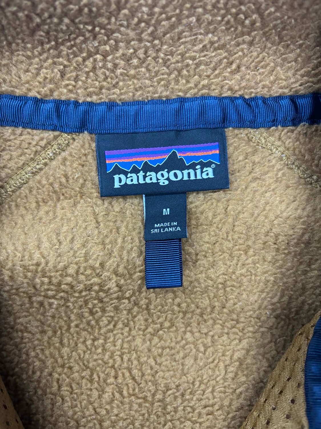 파타고니아 레트로파일 베어 브라운 쉐르파 플리스 자켓 후리스 희귀져지(M 상품이미지5