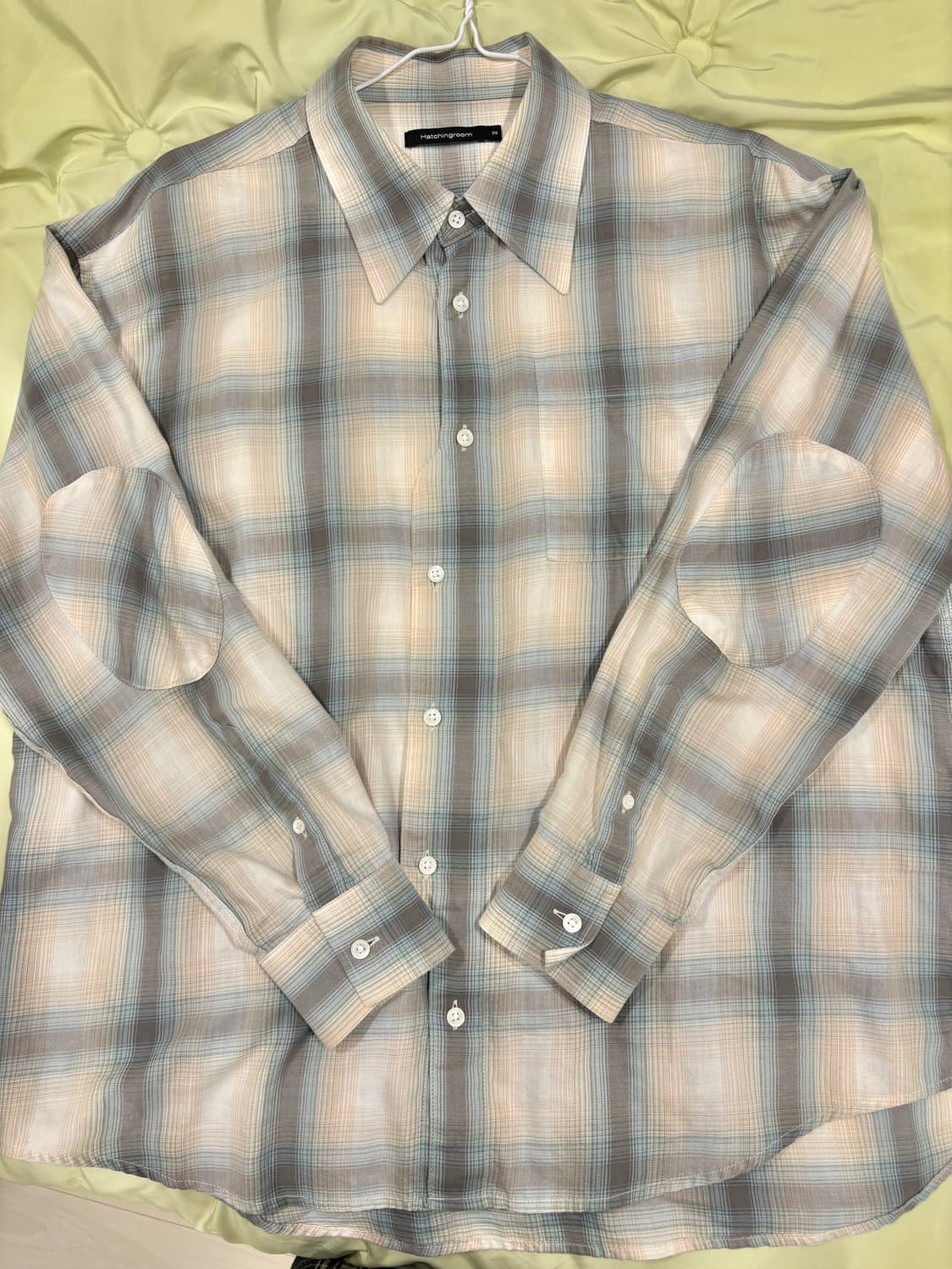 해칭룸 아카이브 셔츠 블루 옴브레 2 상품이미지2