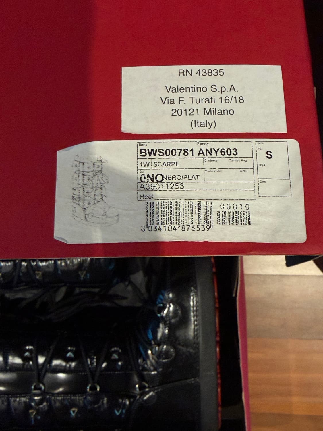 Valentino 스터드 문 부츠 37 / (박스,더스트백포함) 상품이미지7