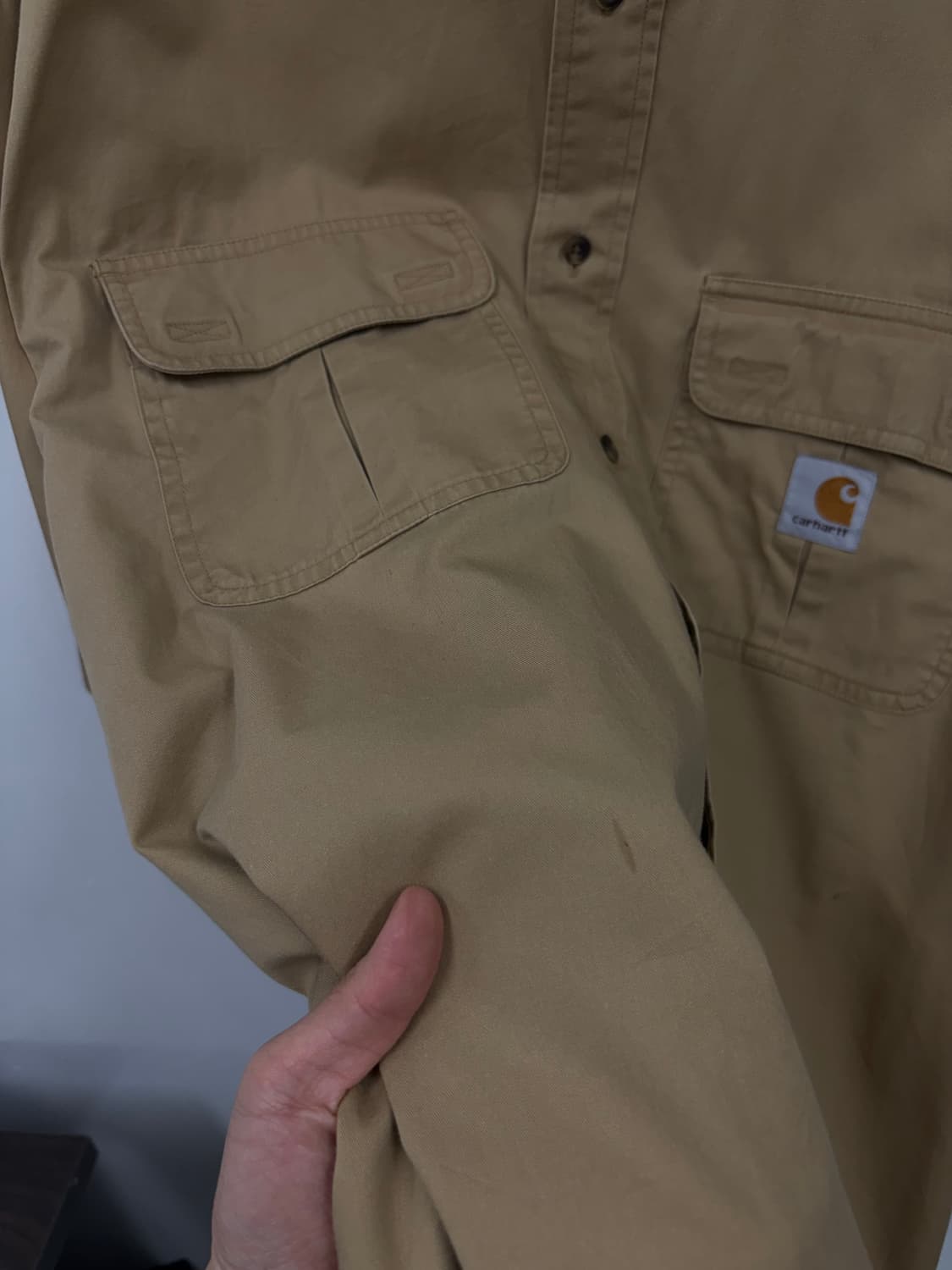칼하트 빈티지 워크 반팔셔츠 상품이미지4