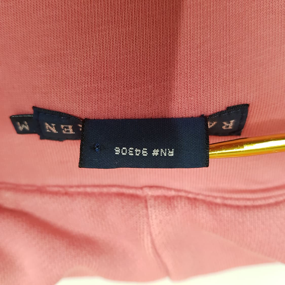 폴로 랄프로렌 코튼 블렌드 집업 후드 M사이즈 상품이미지4