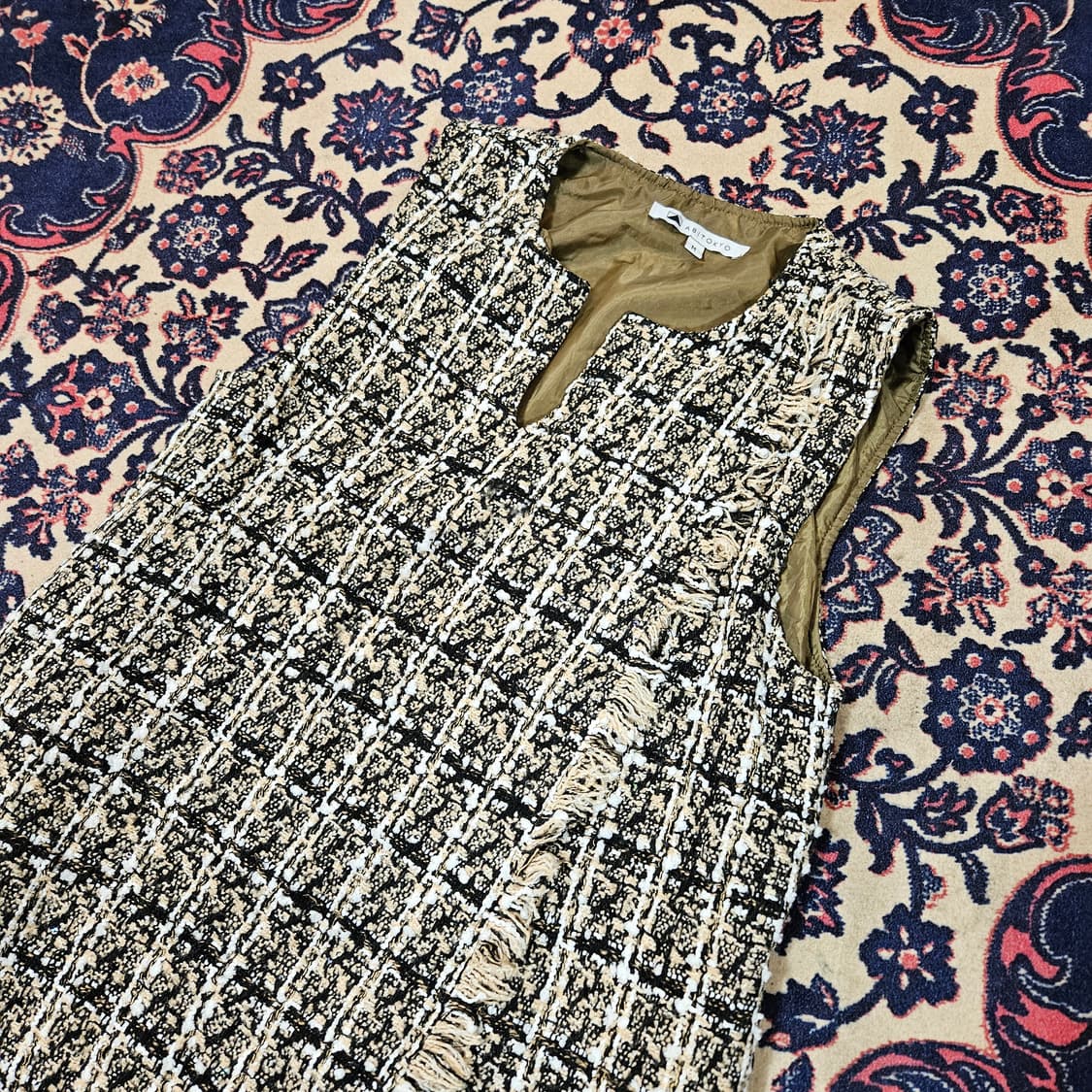 ABITOKYO in Japan 트위드 롱 원피스 M size 상품이미지4