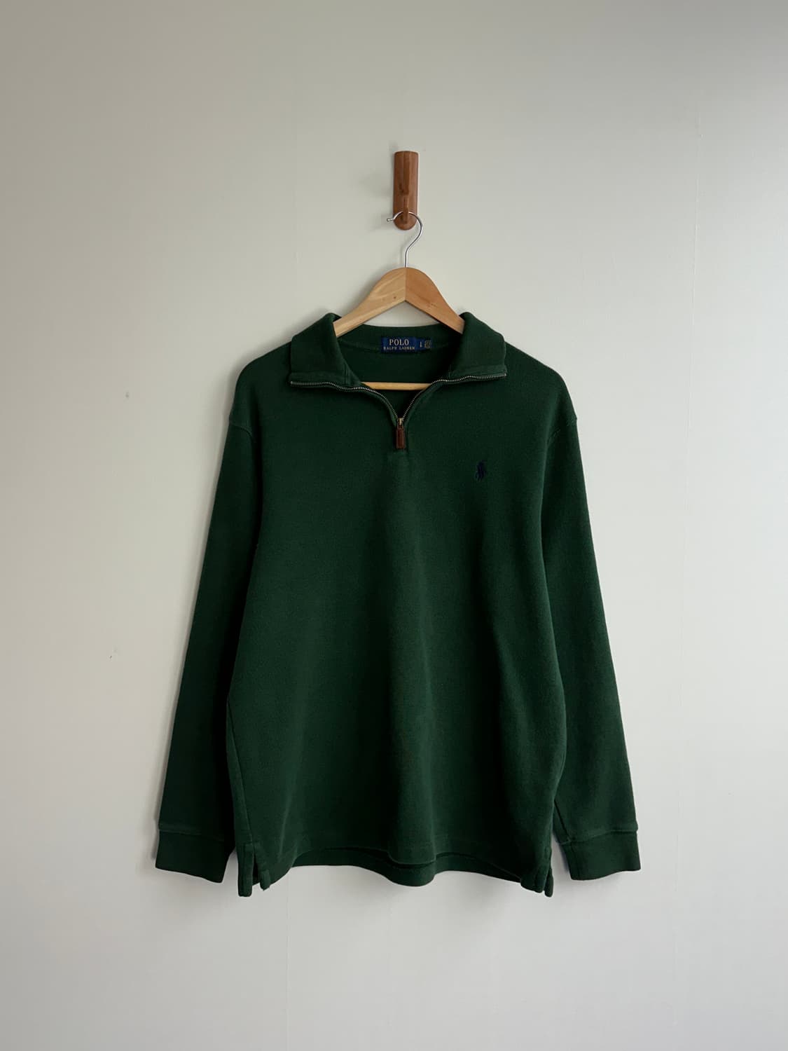 폴로 랄프로렌 반집업 니트 L 상품이미지2