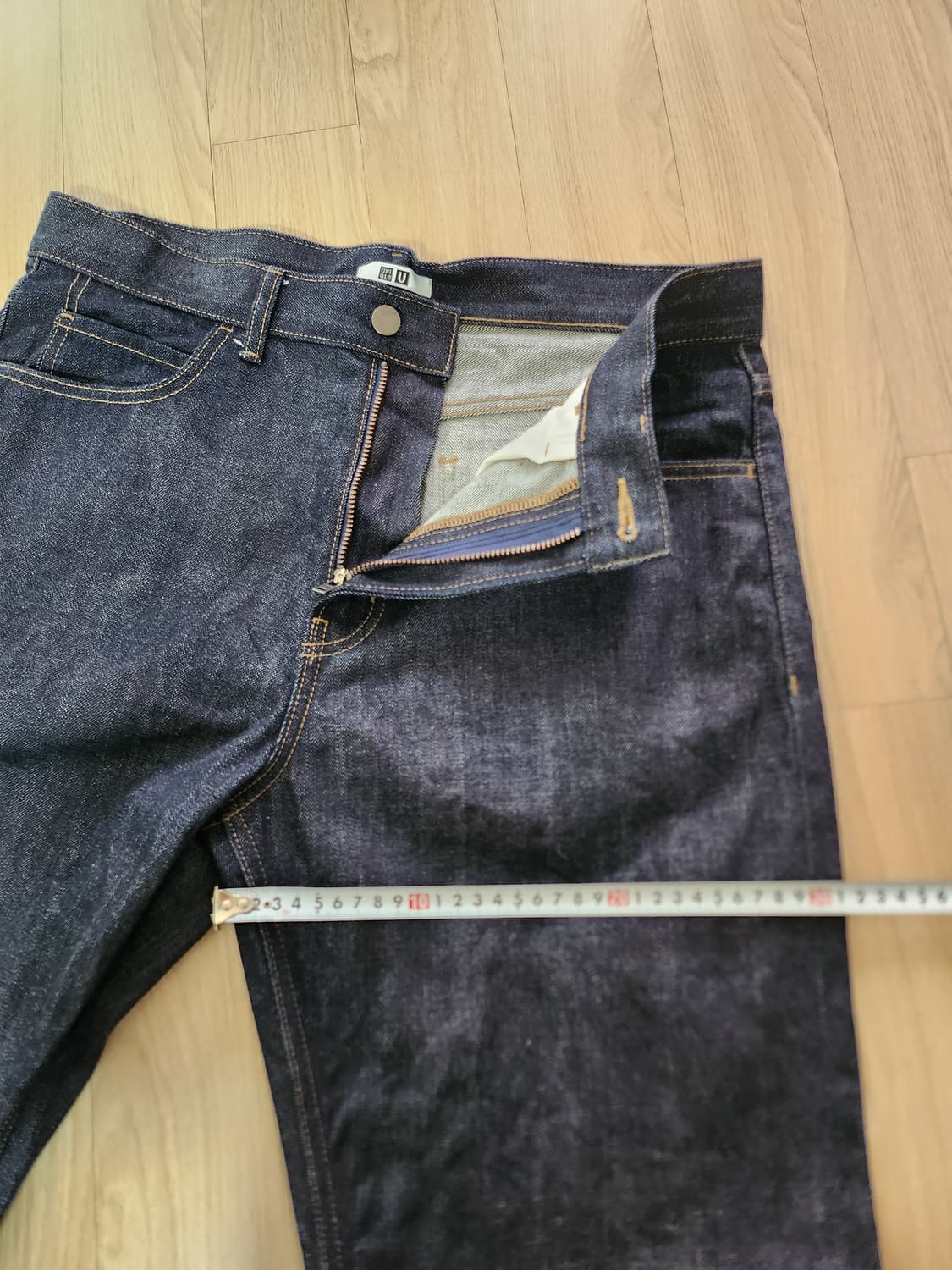 유니클로 생지데님팬츠 (33 상품이미지4