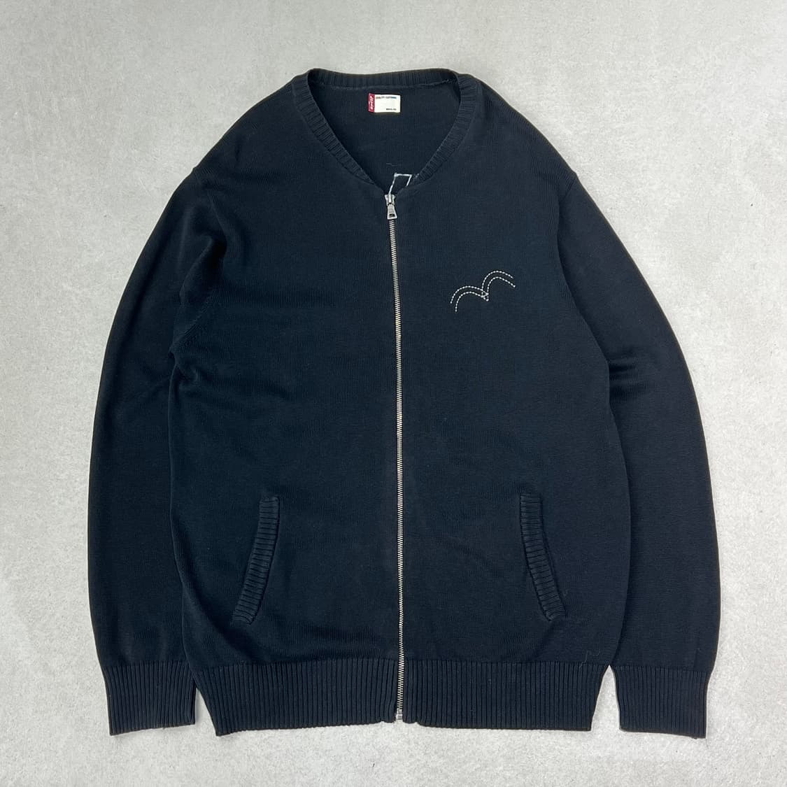 리바이스 백로고 니트집업 s09444 상품이미지1