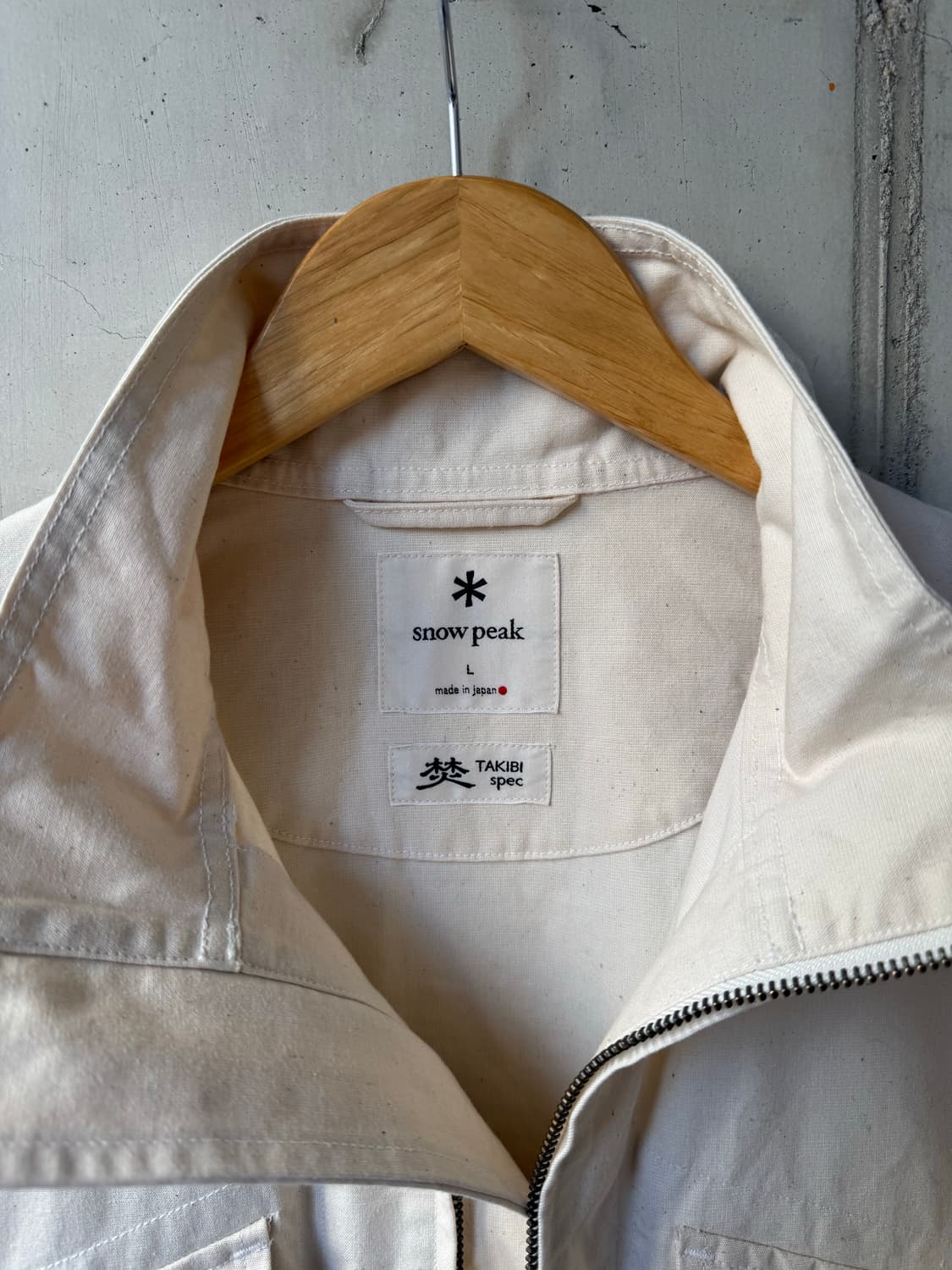 스노우 피크 타키비 캔버스 자켓 상품이미지4