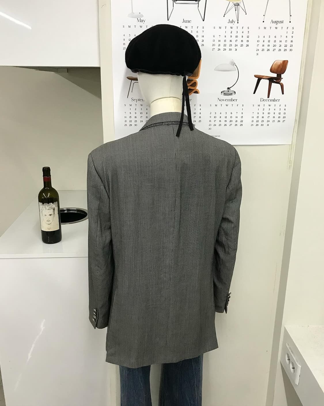 버버리 은장 캐시미어 더블 자켓 상품이미지9