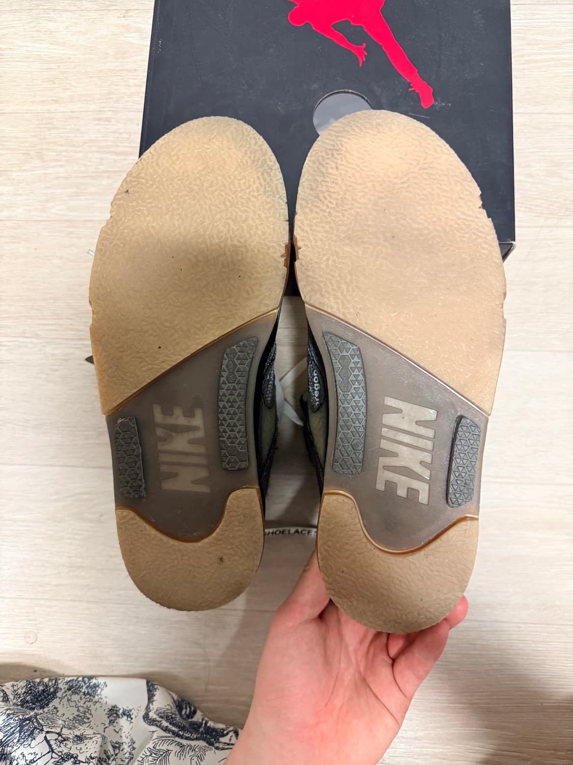 나이키 오프화이트 조던5 모슬린 280 상품이미지8