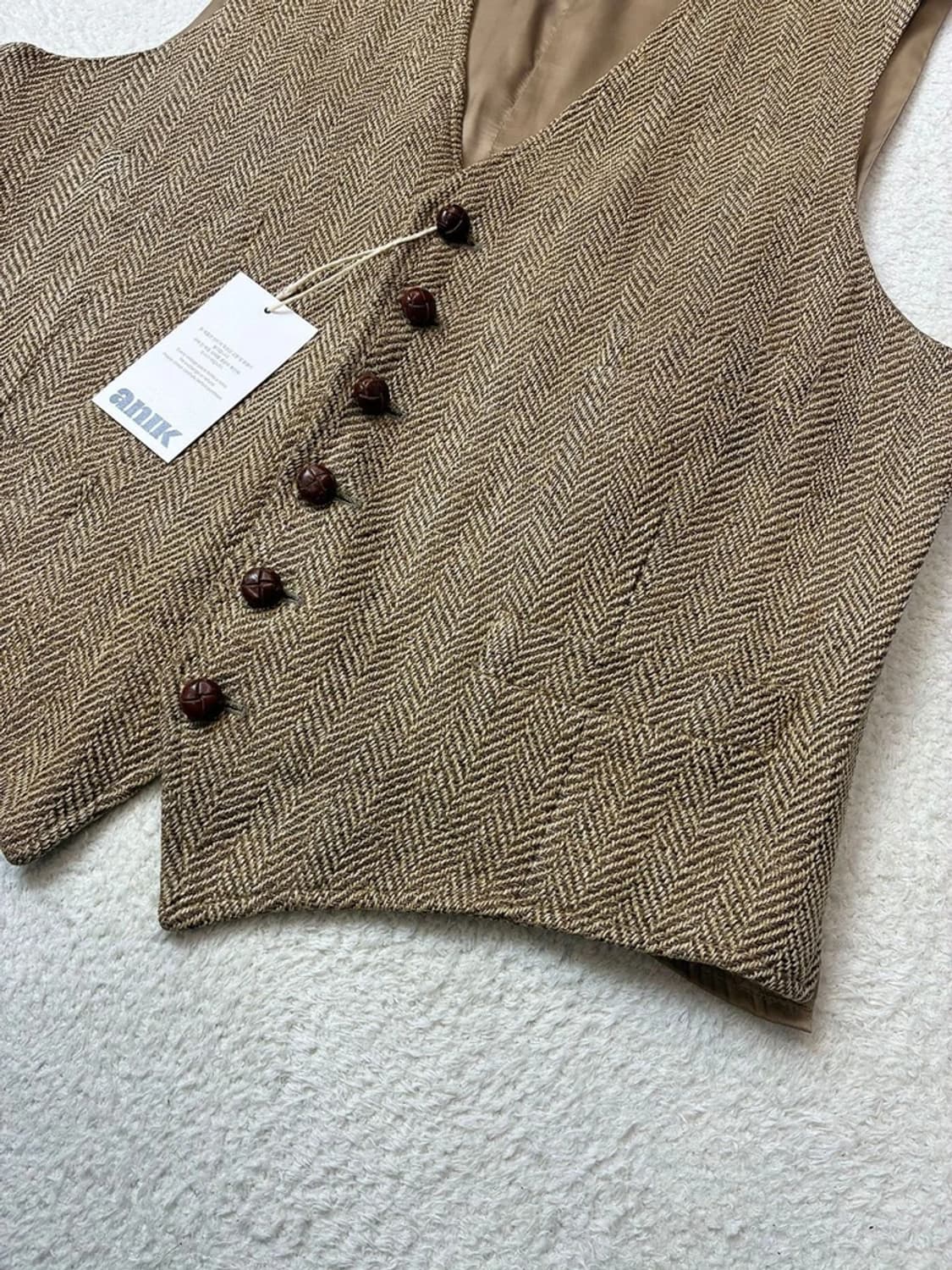 폴로 랄프로렌 90's 트위드 울 베스트 PN5936 상품이미지3