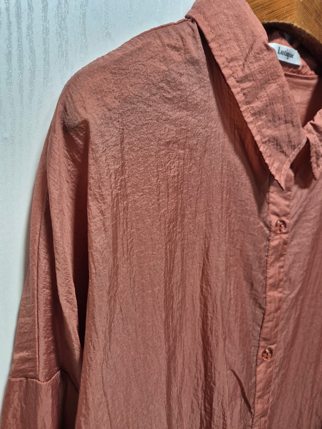 (세일) JPN VTG. 브릭칼라 오버핏 셔츠 블라우스 상품이미지6