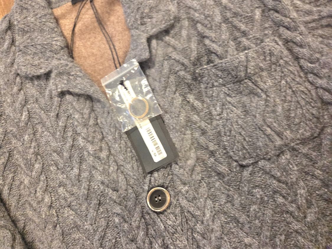 마시모 레베키 케이블 카디건 상품이미지5