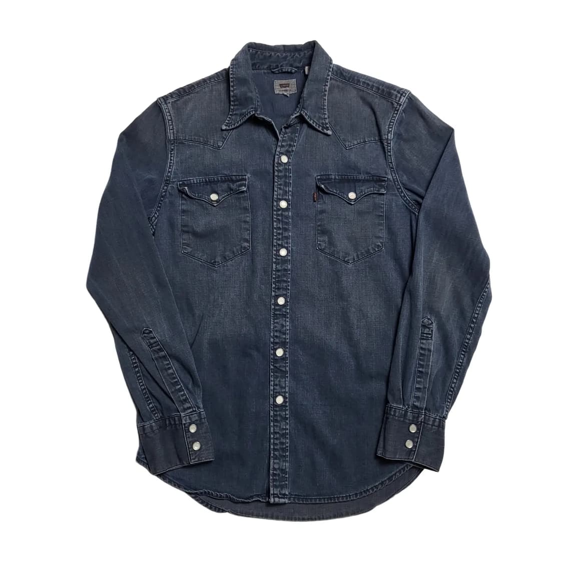 리바이스 중청 웨스턴 셔츠 S 상품이미지1
