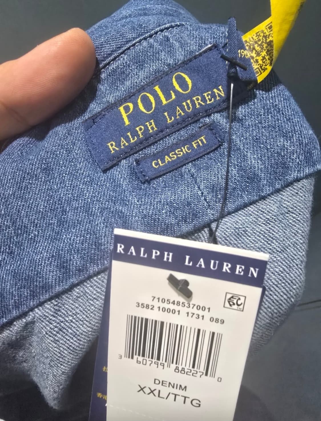 폴로 랄프로렌 데님셔츠 xxl 상품이미지6