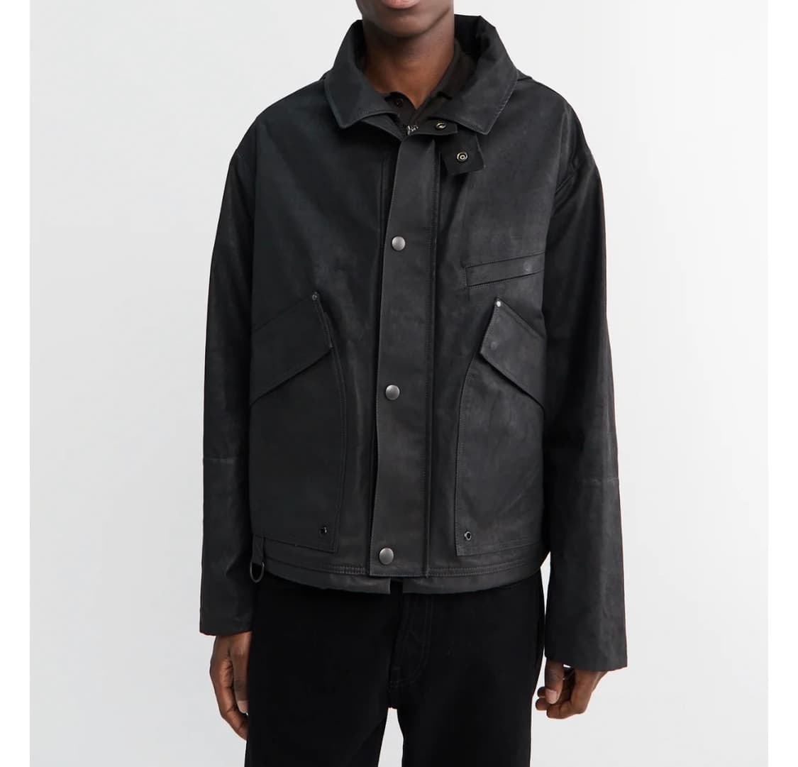 (50)르메르 레인 숏 자켓 오닉스 상품이미지2