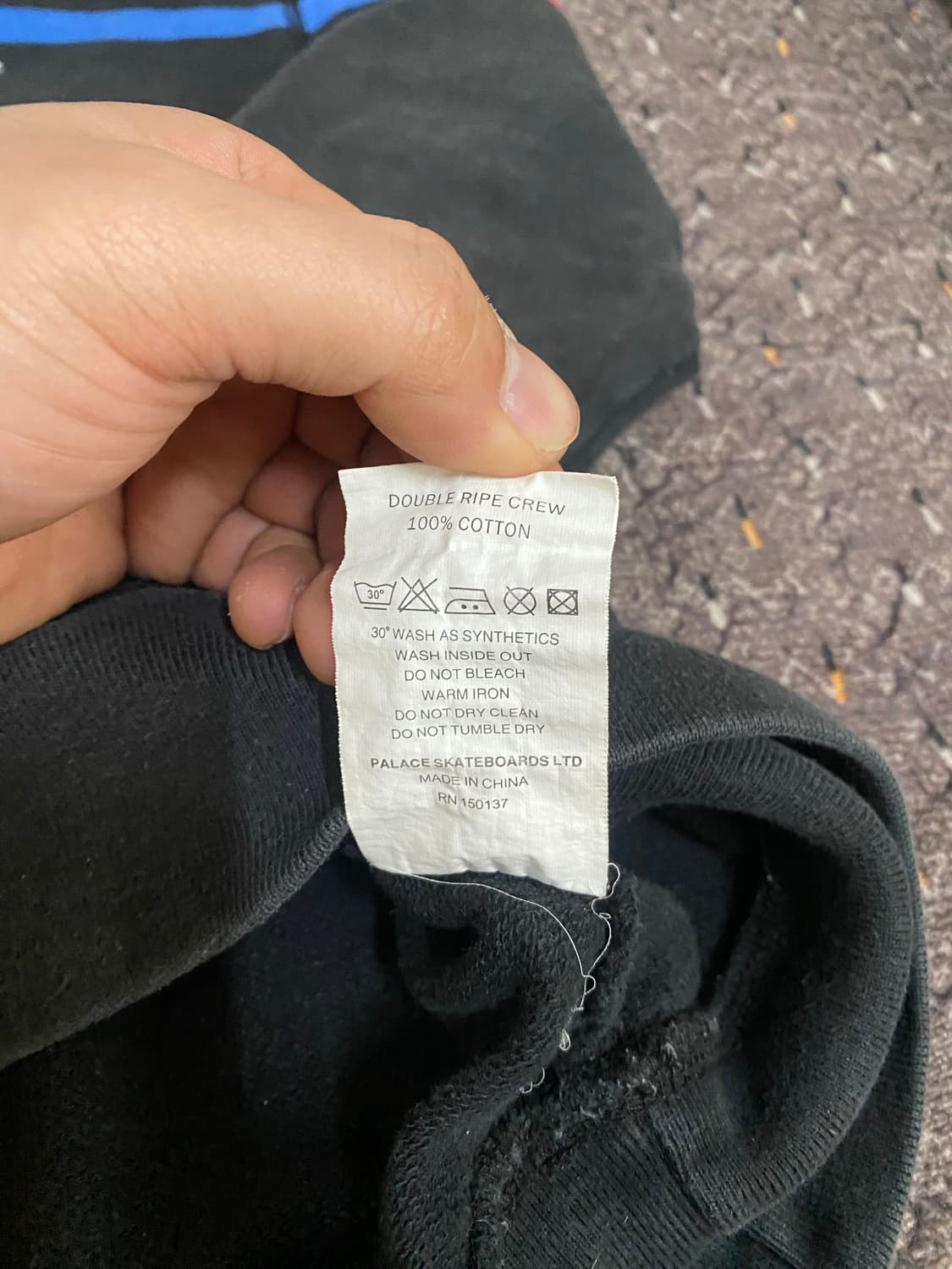 팔라스 맨투맨 스웻셔츠 블랙 S 상품이미지3