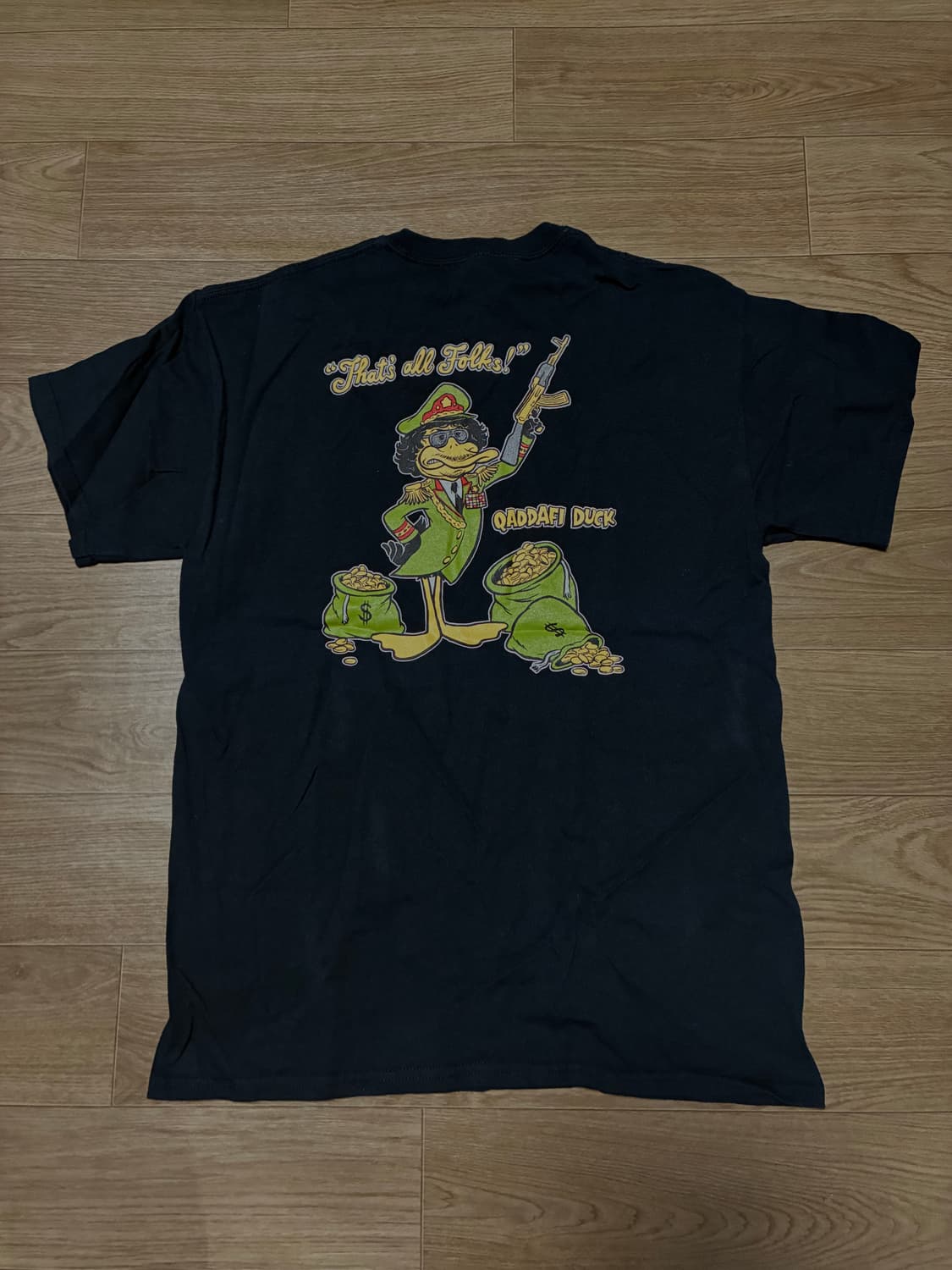 M) FUCT 퍽트 티셔츠 블랙 Made in USA 상품이미지3