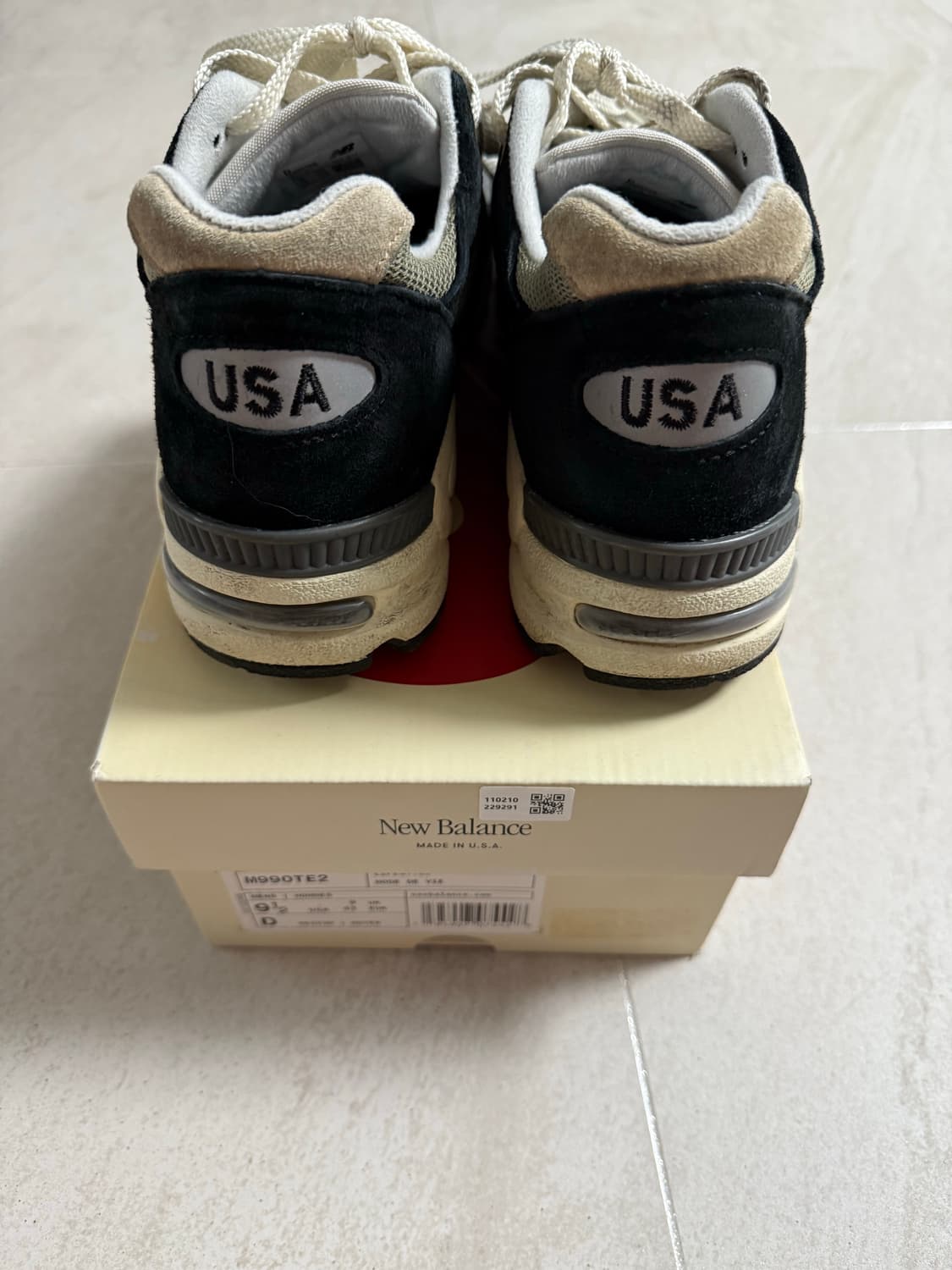 뉴발란스 990v2 블랙 트루카모 275 상품이미지3