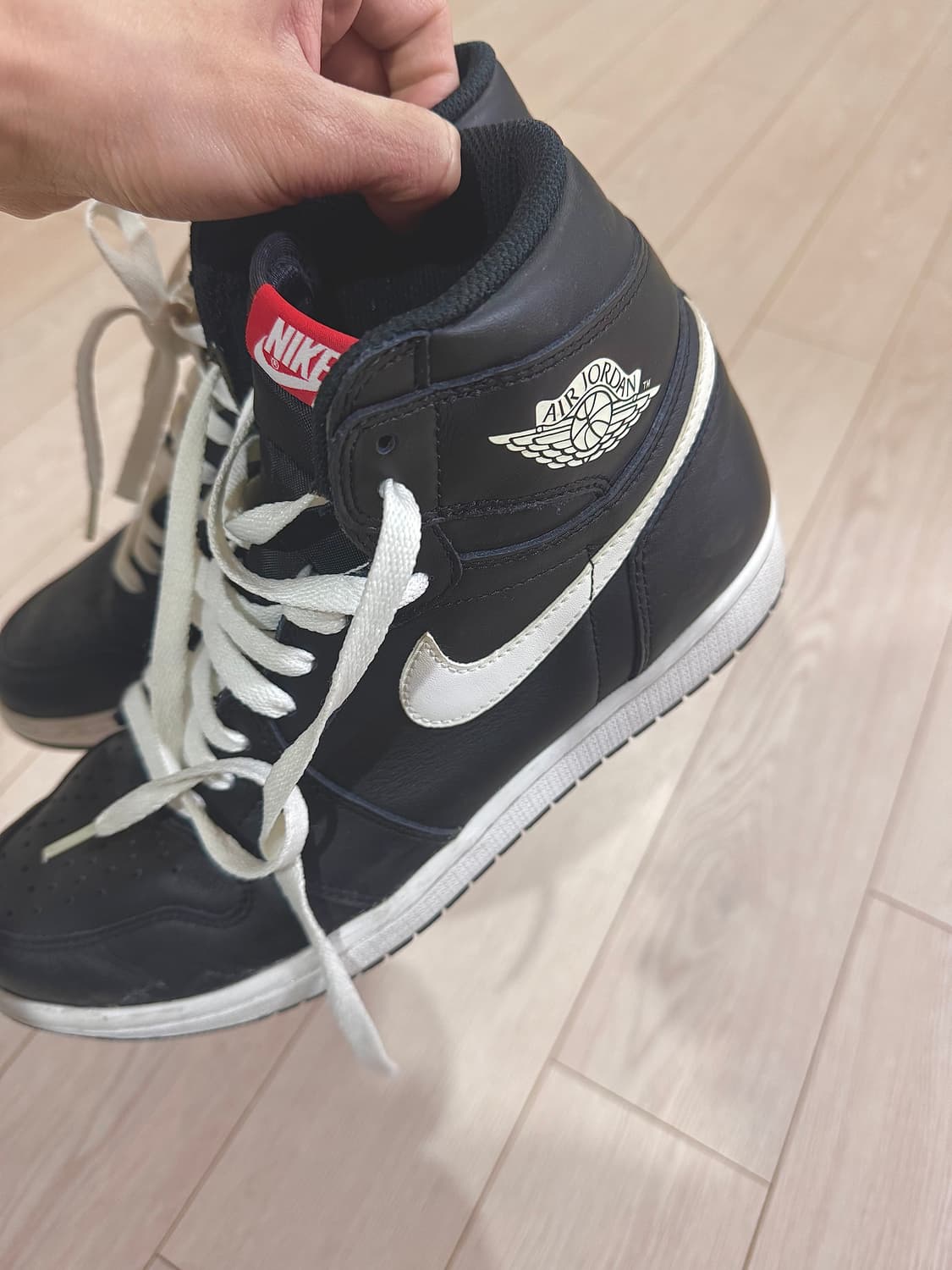 조던1 레트로 하이 OG 음양 블랙 상품이미지2