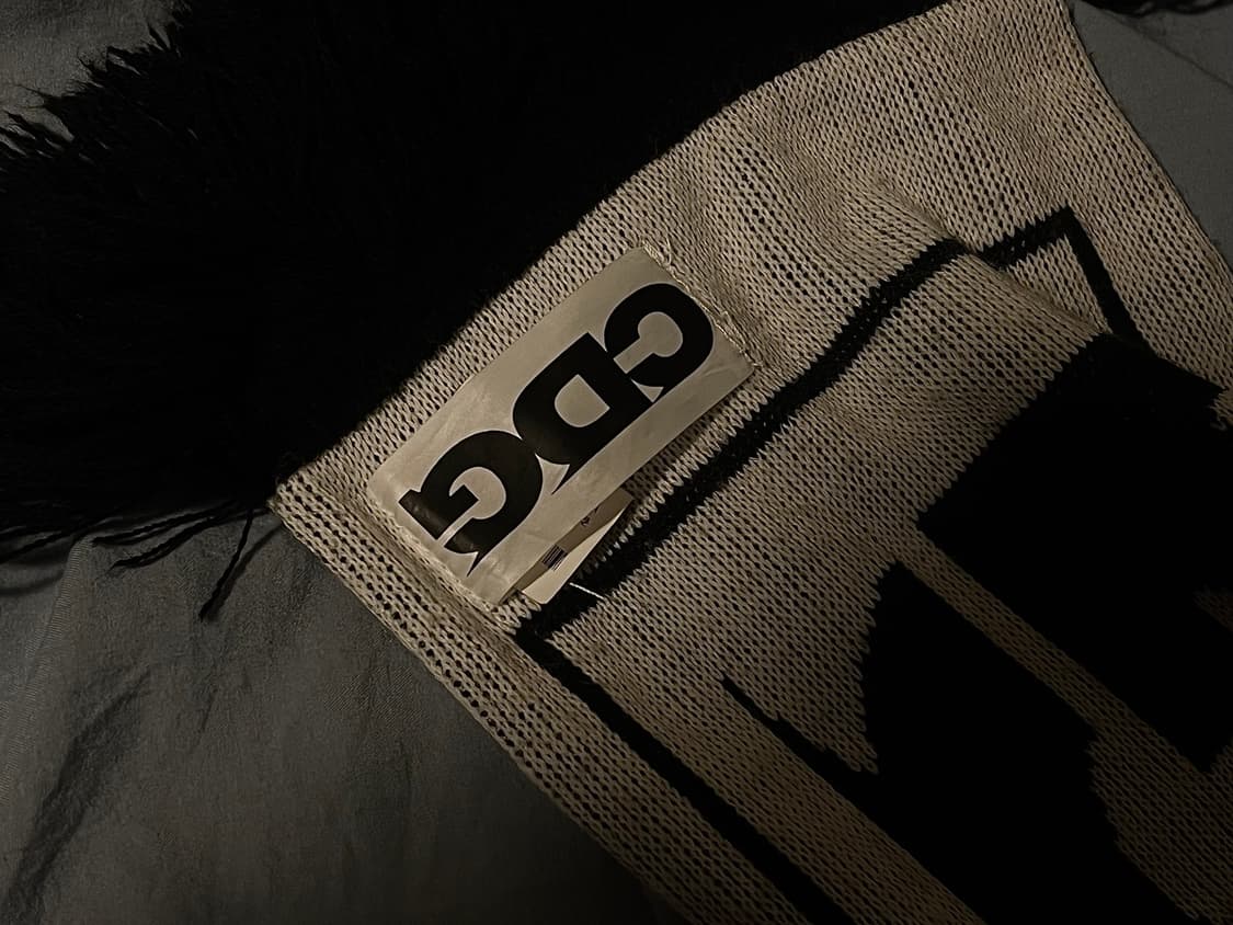 CDG LOGO MUFFLER BK&WH 상품이미지3