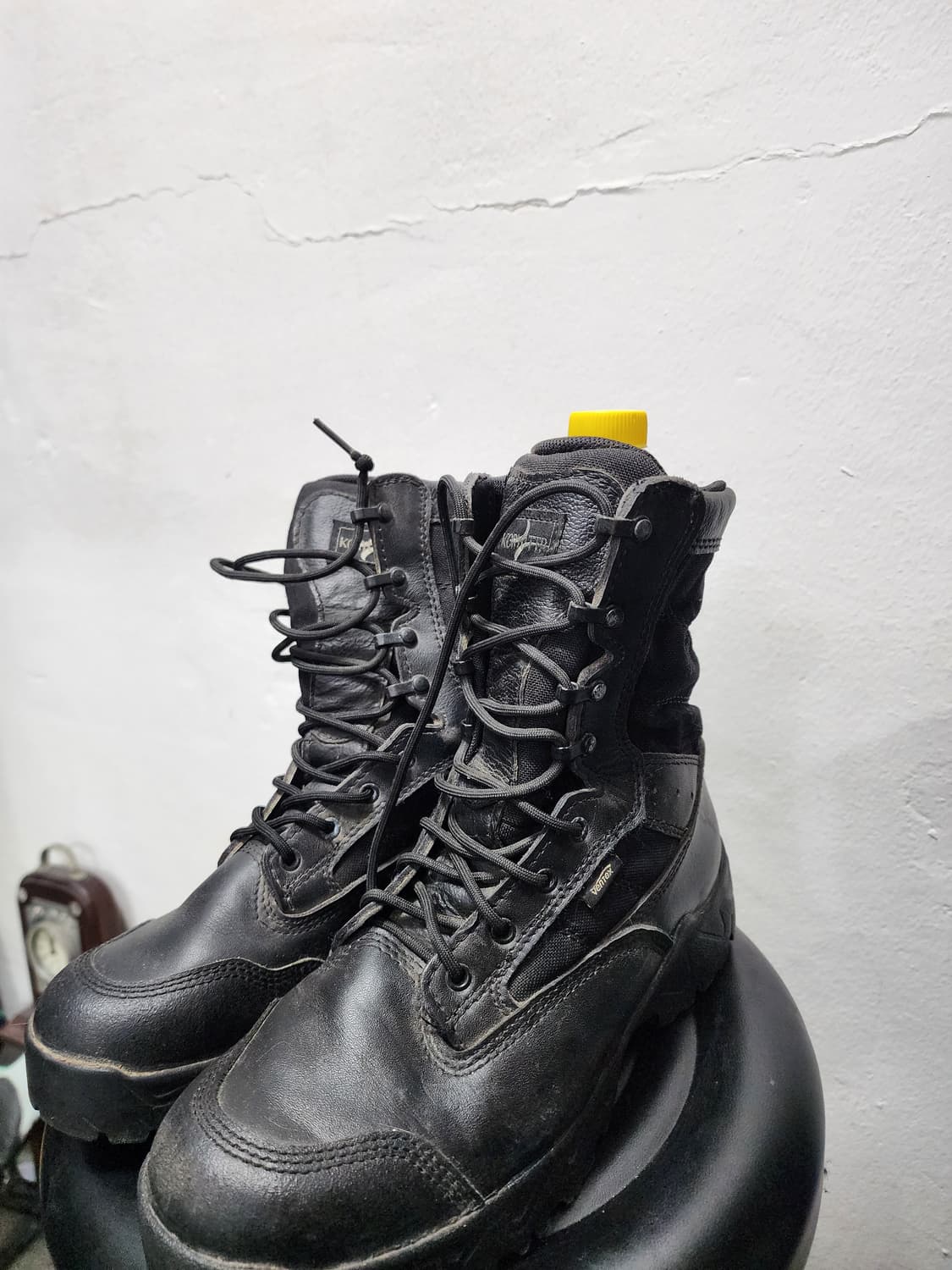 밀리터리 블랙 워커 전투화 상품이미지3