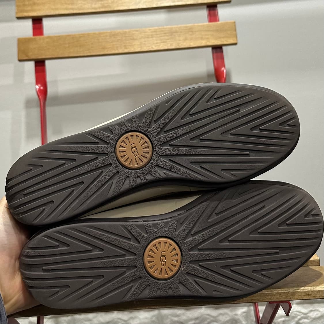 260) UGG 어그 로퍼 남성 남자 구두 Beige Sand 베이지 상품이미지6