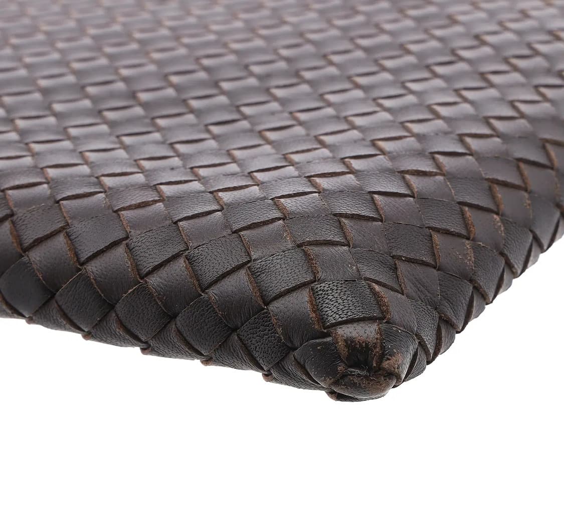 [A급] 보테가베네타 인트레치아토 레더 라지 클러치백 판매합니다!!! 상품이미지5