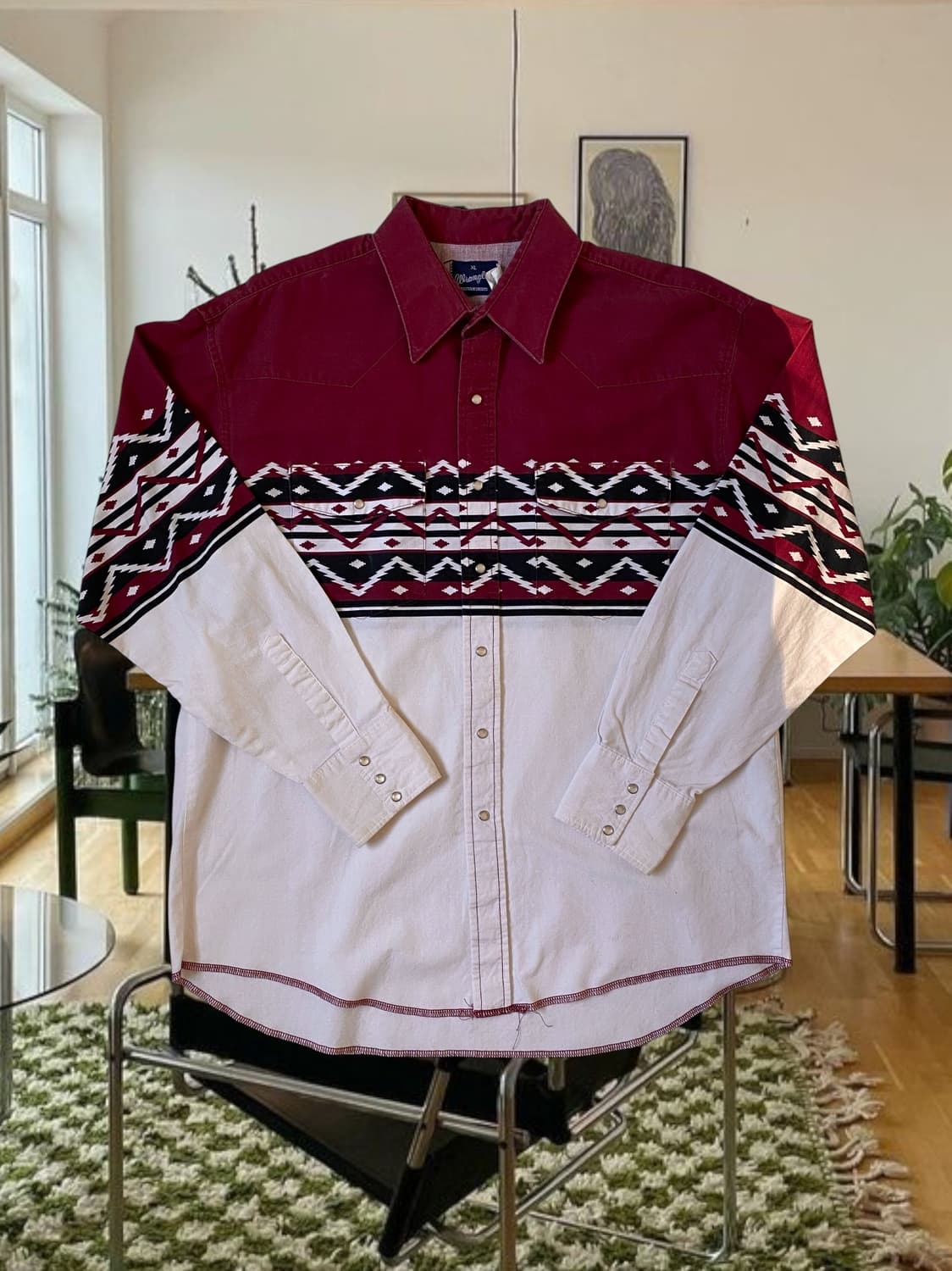 랭글러 웨스턴 셔츠 (Man 2XL) AB1336 상품이미지1